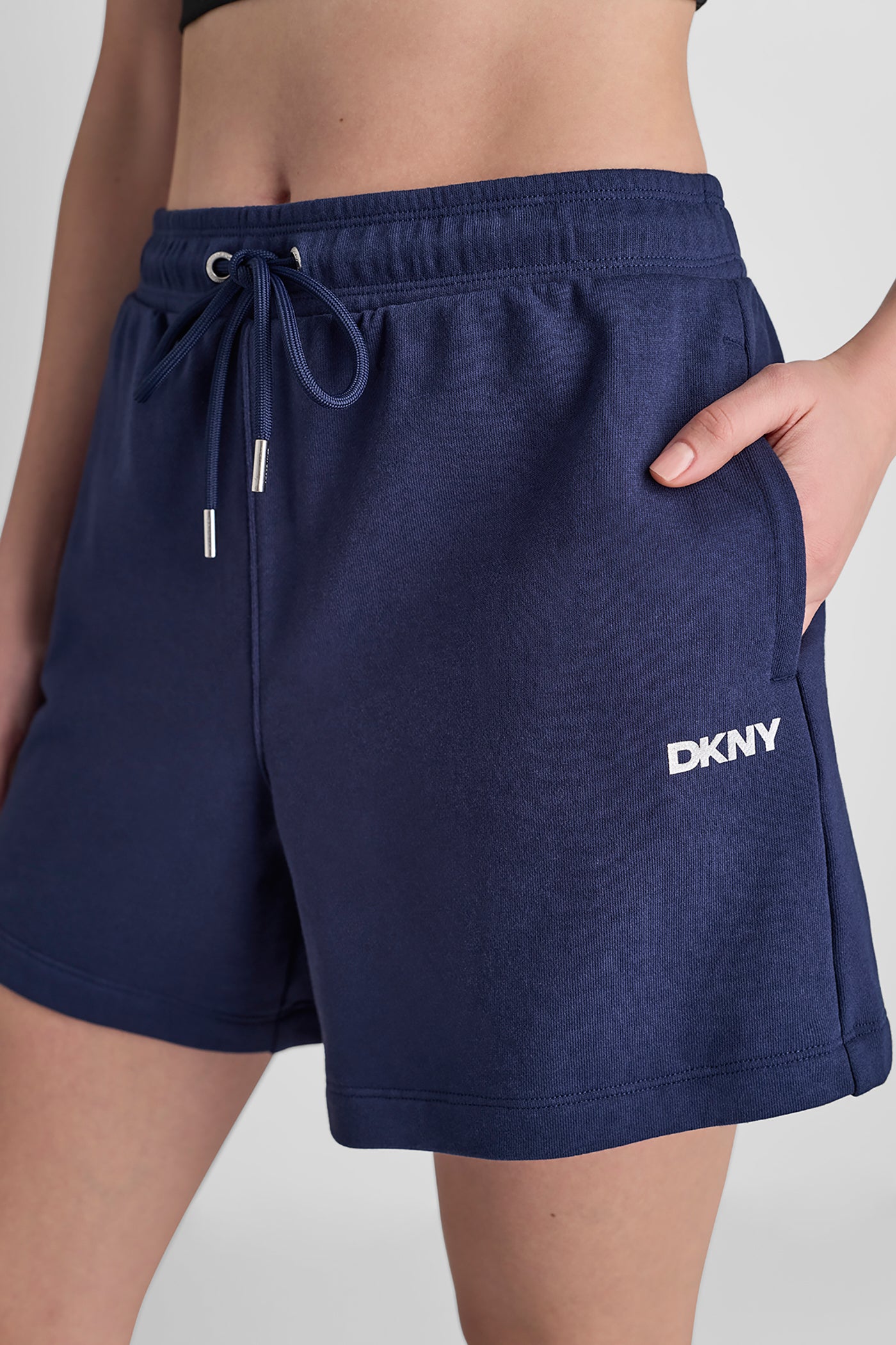 HIGH-RISE LOGO SWEAT SHORTS VIEW 5 | New Arrivals