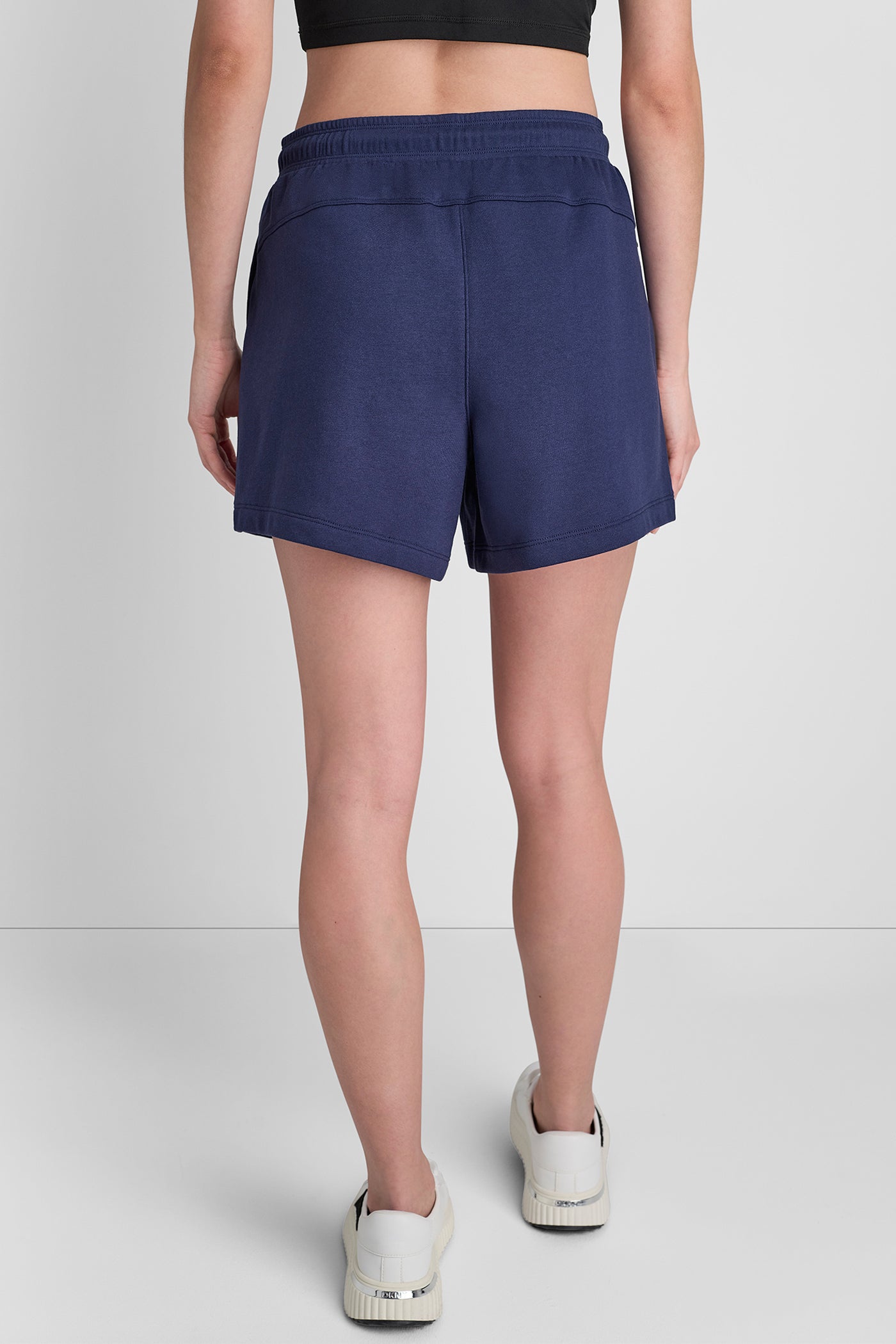 HIGH-RISE LOGO SWEAT SHORTS VIEW 3 | New Arrivals