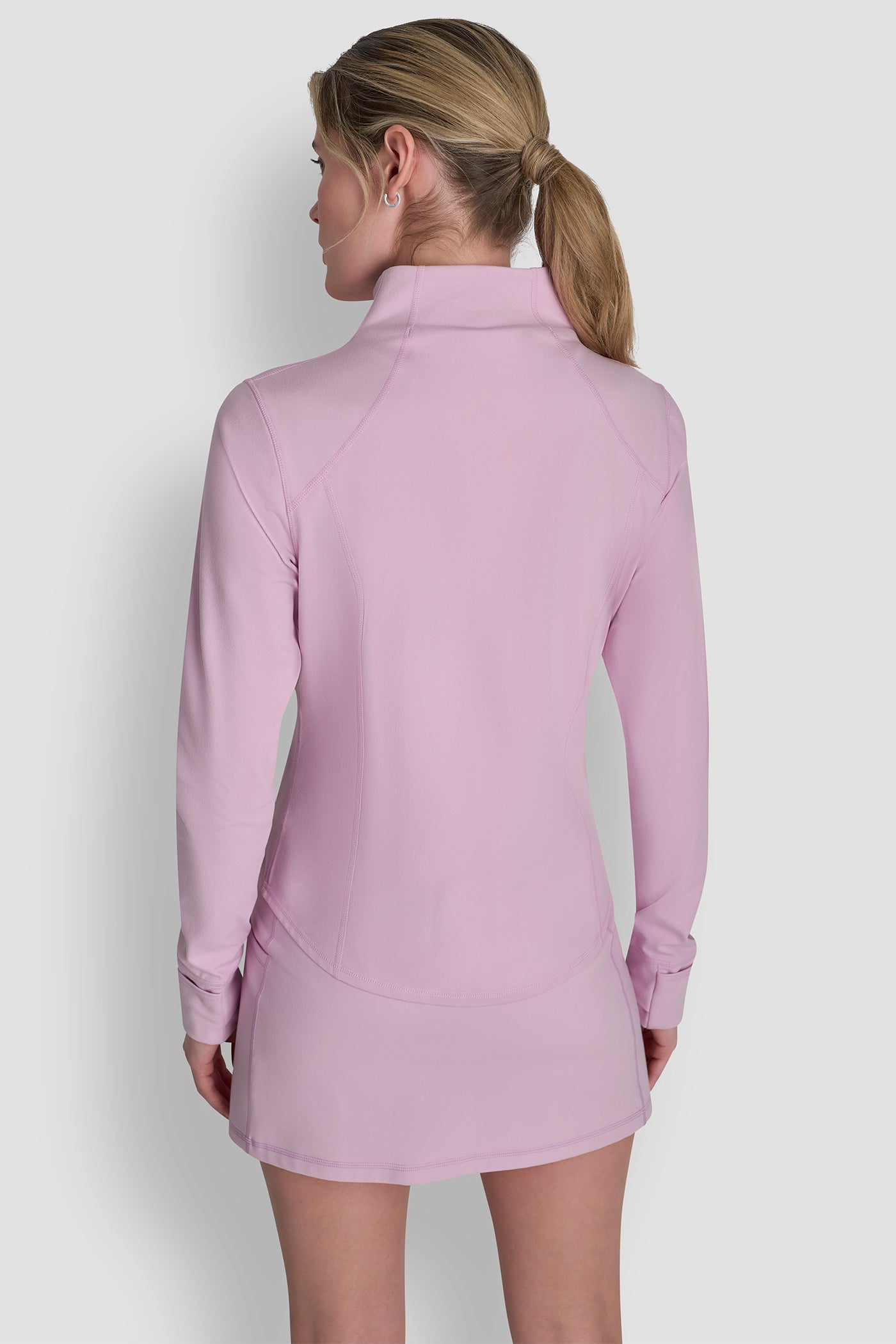 Pink Lavender FUNNEL NECK JACKET, VIEW 2 | Sport Essentials