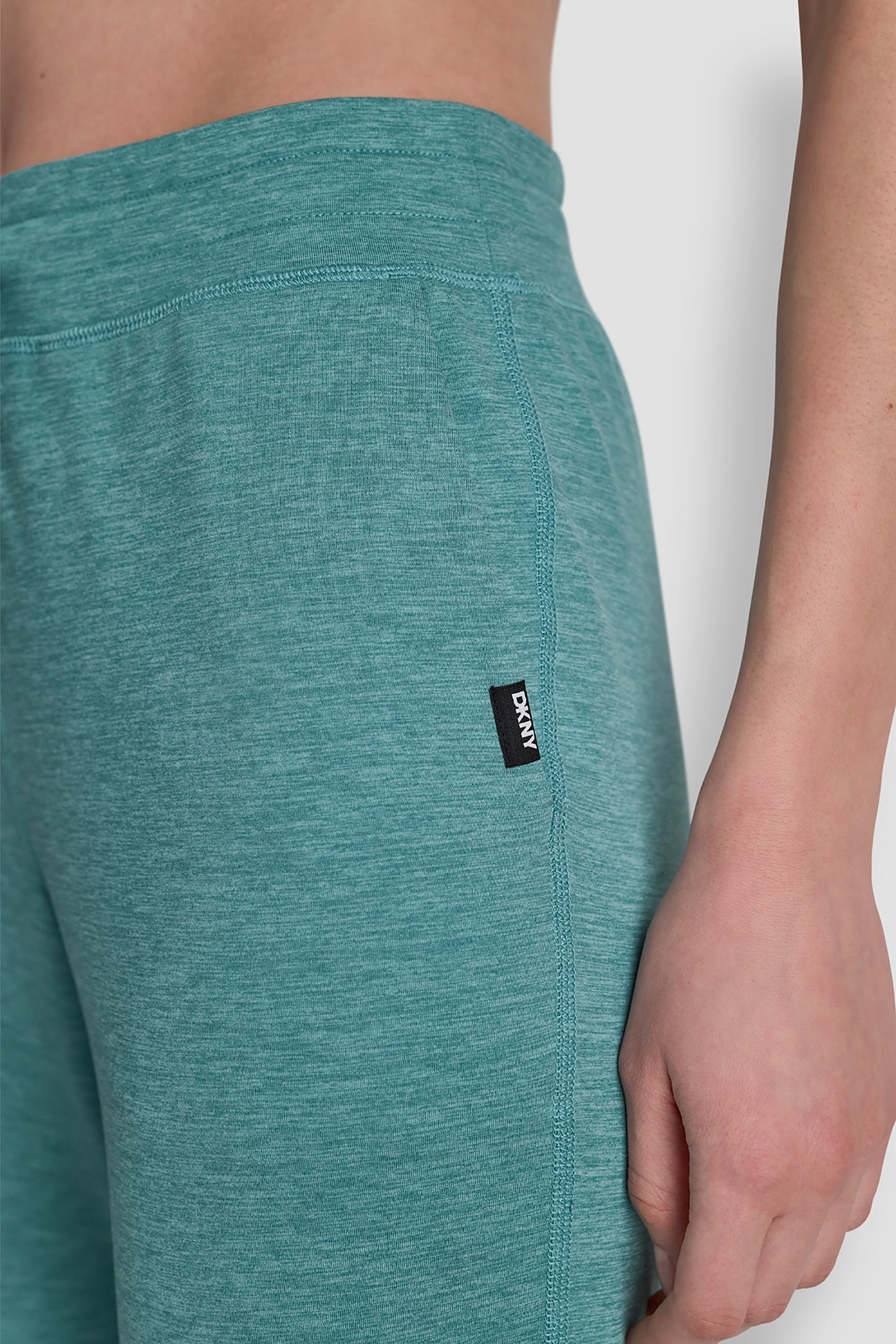 CROPPED HIGH-RISE SLIM JOGGER VIEW 6 | DKNY Sport