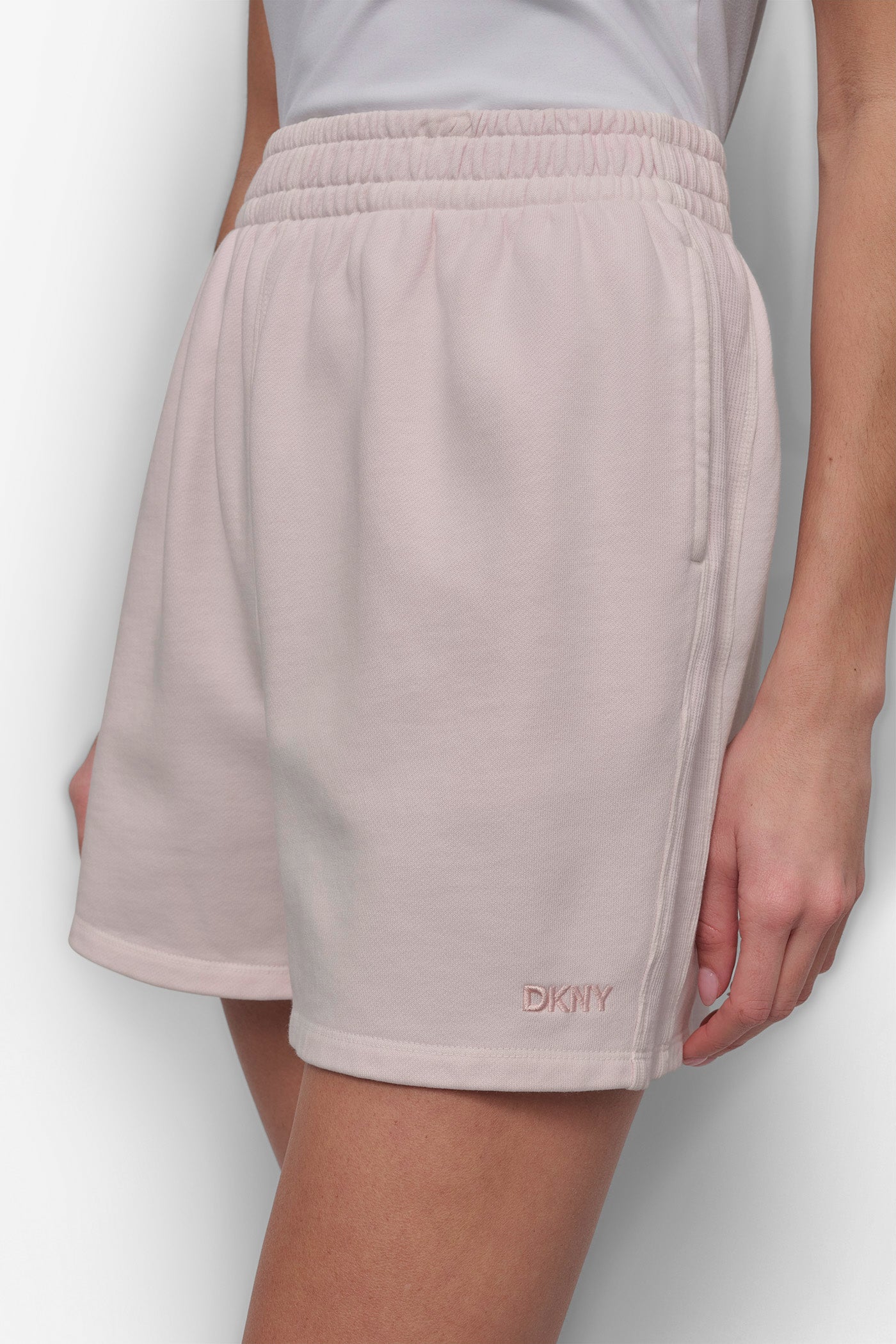EXTRA HIGH-RISE RIB-TRIMMED SWEAT SHORT VIEW 4