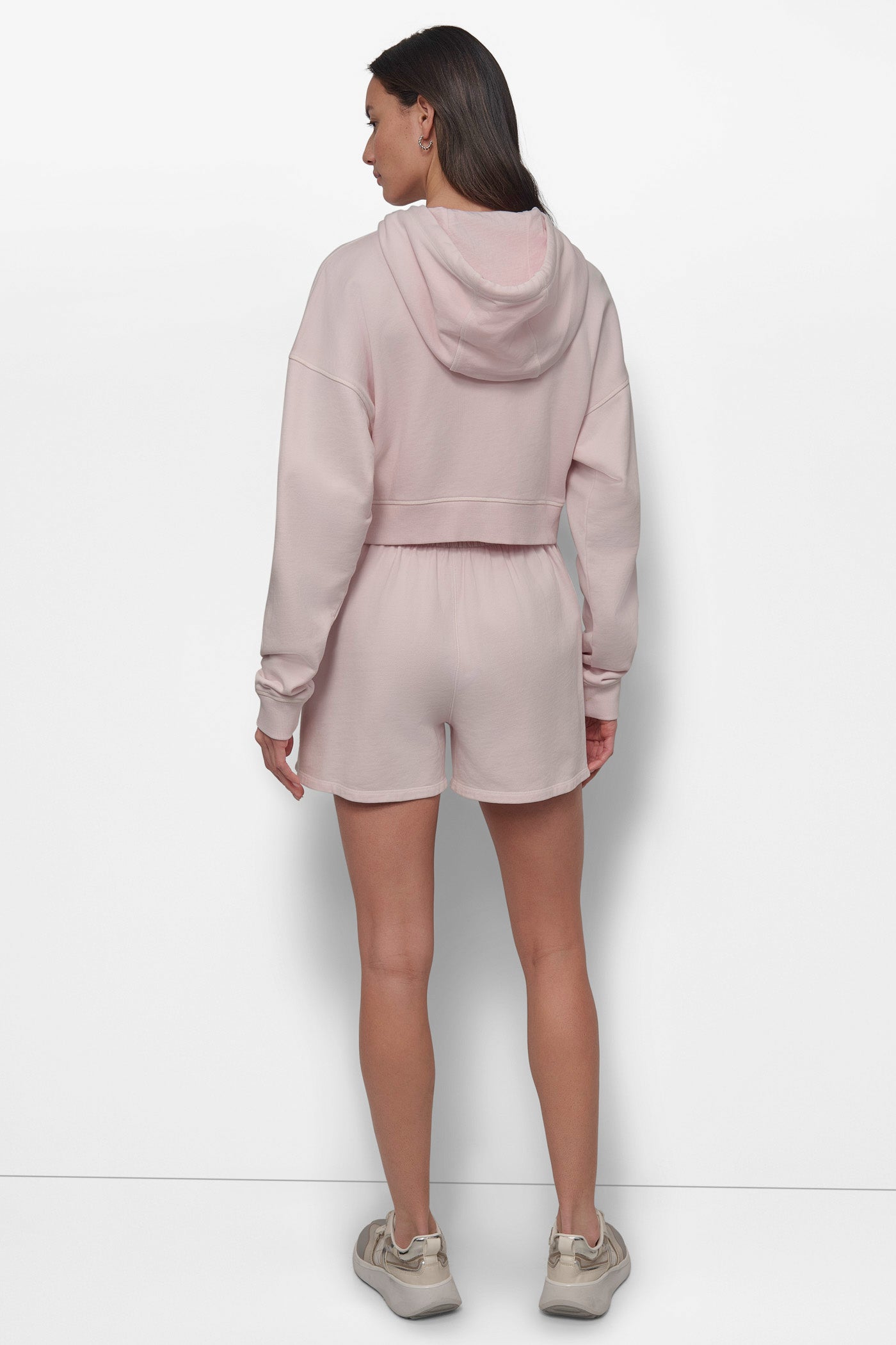 EXTRA HIGH-RISE RIB-TRIMMED SWEAT SHORT VIEW 7