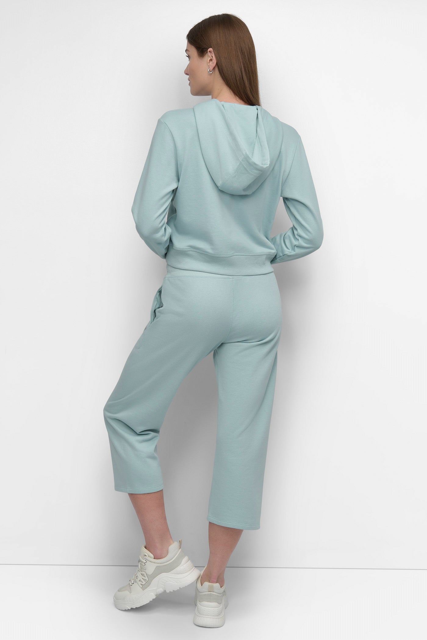 MINI STUD LOGO CROP PANT VIEW 5 | Sweatshirts & Joggers