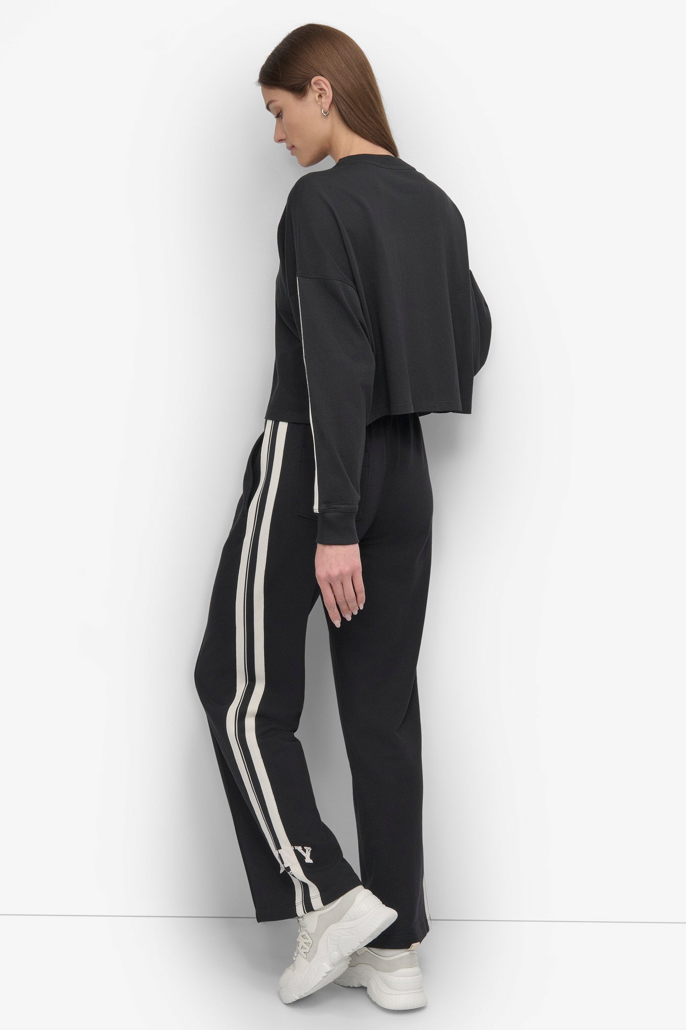 【DKNY】ドレープ付きミディドレス FRIEND30 | DKNY