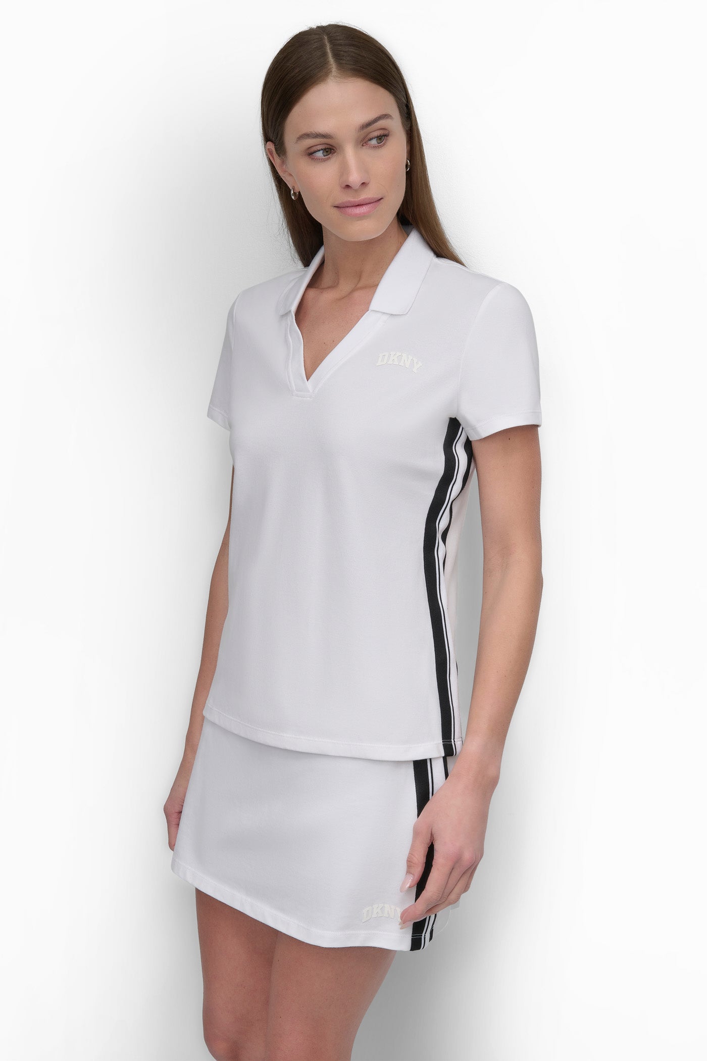 VARSITY STRIPE LOGO PERFORMANCE POLO VIEW 6 | All Products