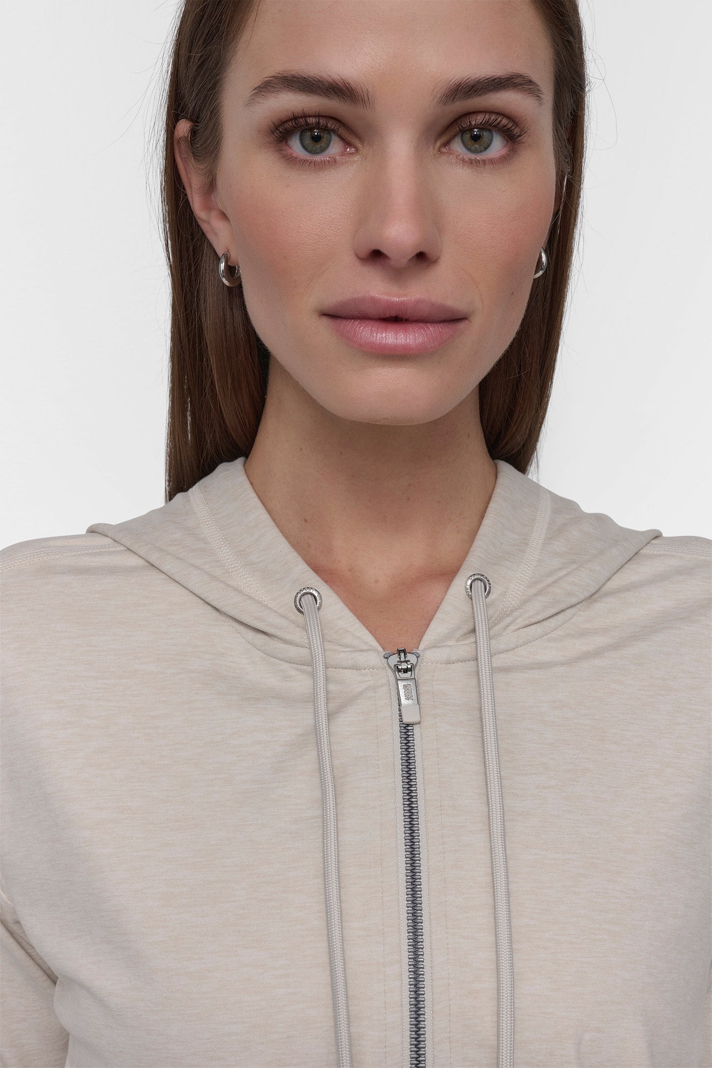 CROPPED SPACE-DYED HOODIE VIEW 4
