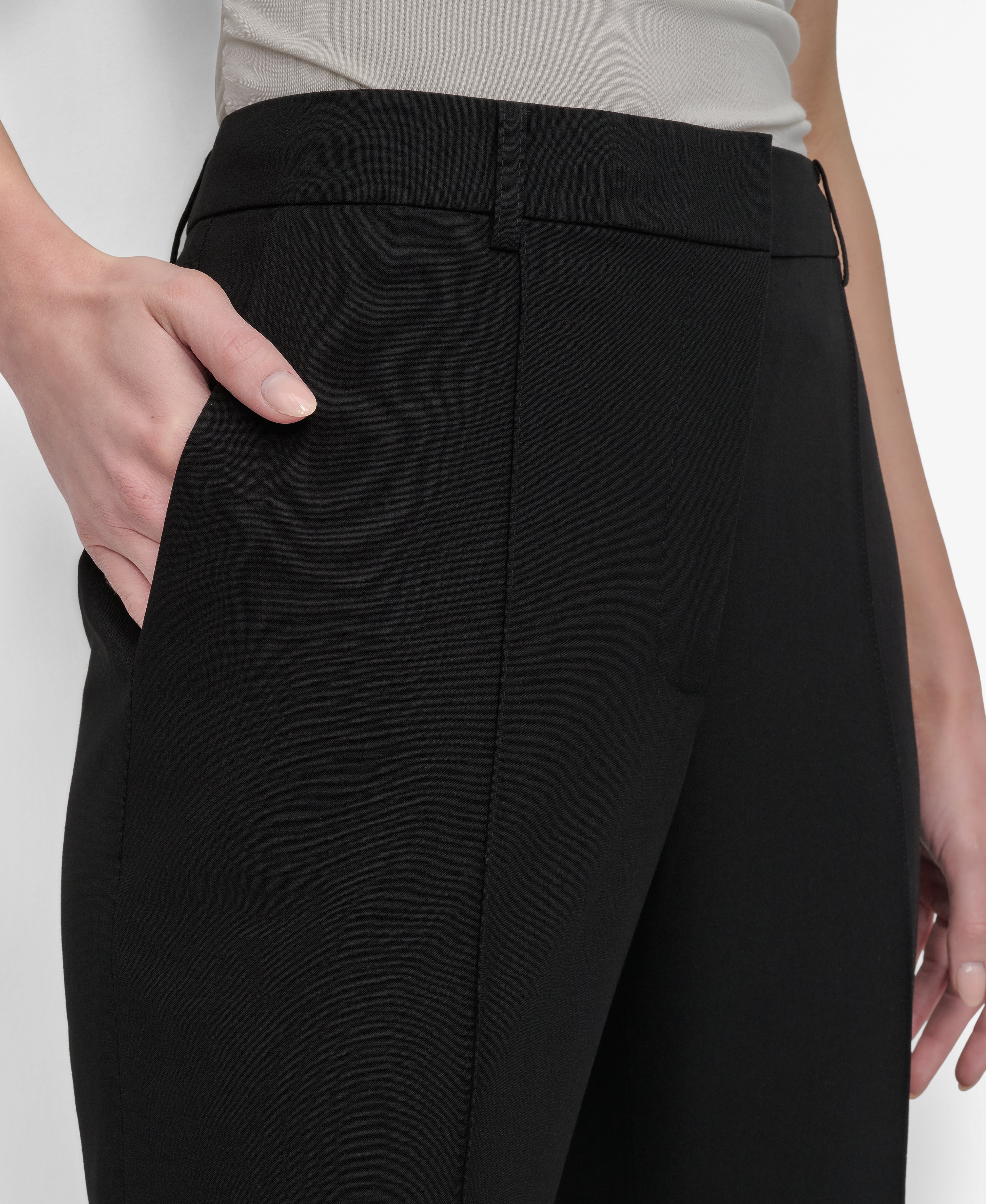 PINTUCK FIT AND FLARE VIEW 4 | Pants & Denim