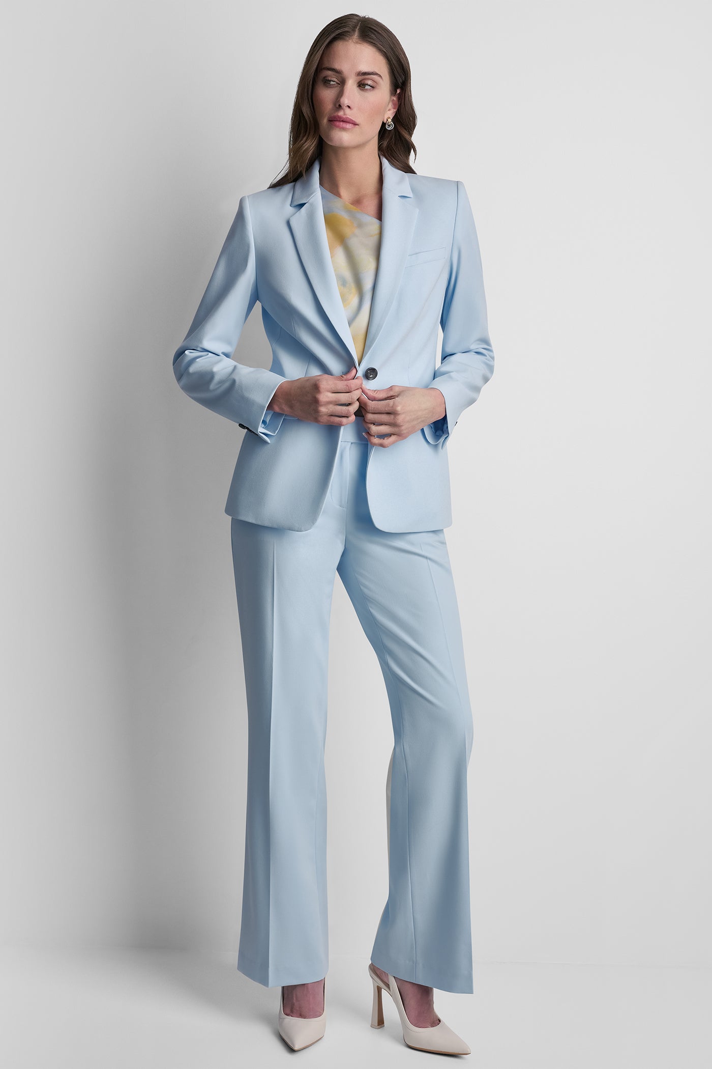 SINGLE BUTTON FRONT BLAZER VIEW 5 | Women's Jacket Sale