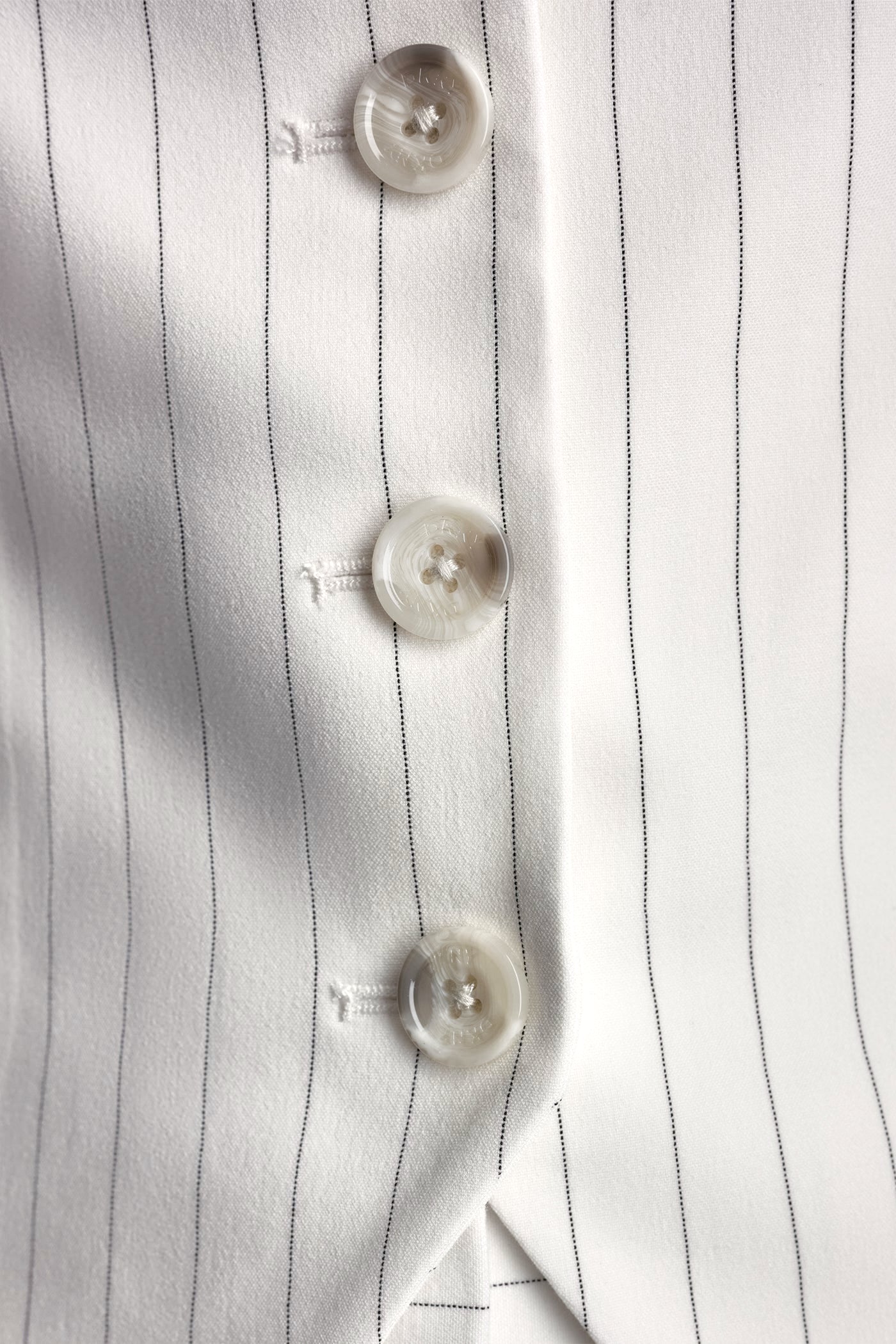 STRIPE BUTTON BLAZER VEST VIEW 5 | Spring New Arrivals