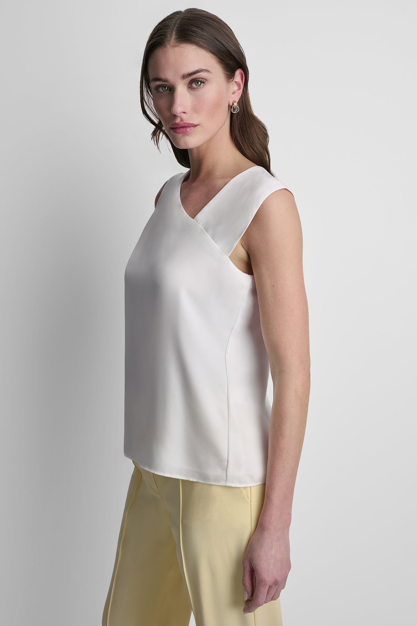 ASYMETRICAL SLEEVELESS BLOUSE VIEW 4 | Spring 2026