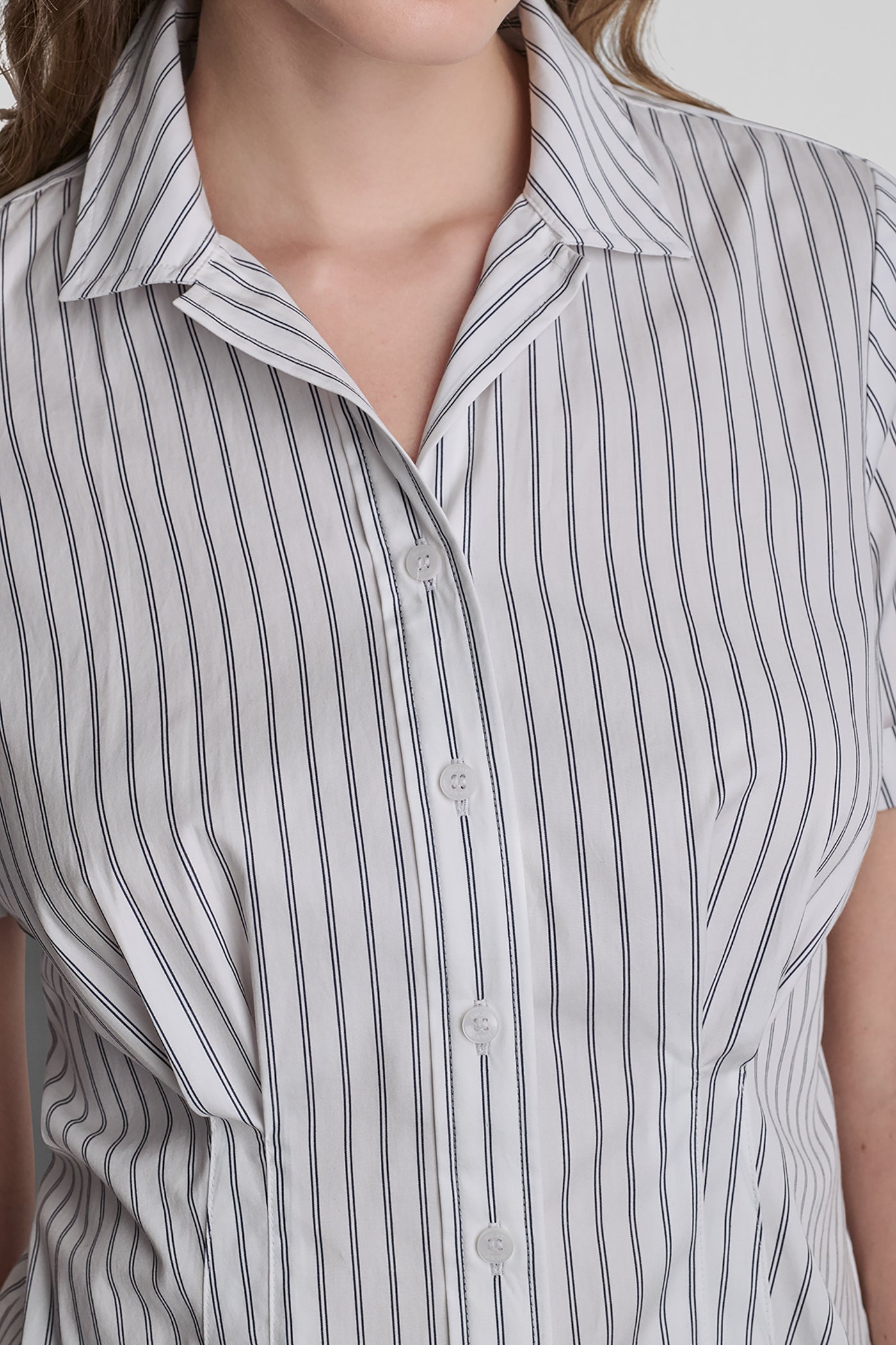 STRIPED POPLIN BLOUSE VIEW 5 | Spring 2026