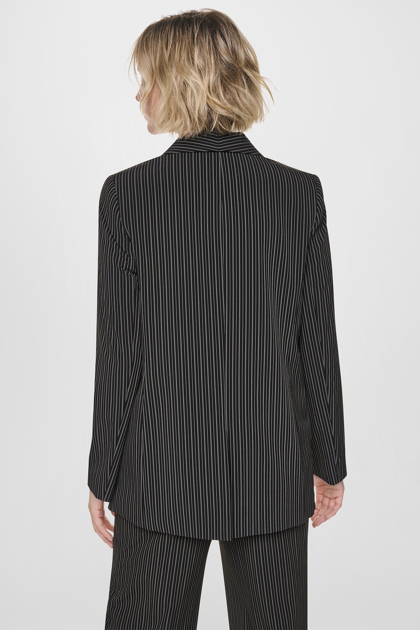 PINSTRIPE COMMUTER BLAZER VIEW 5 | WOMENS COATS & JACKETS