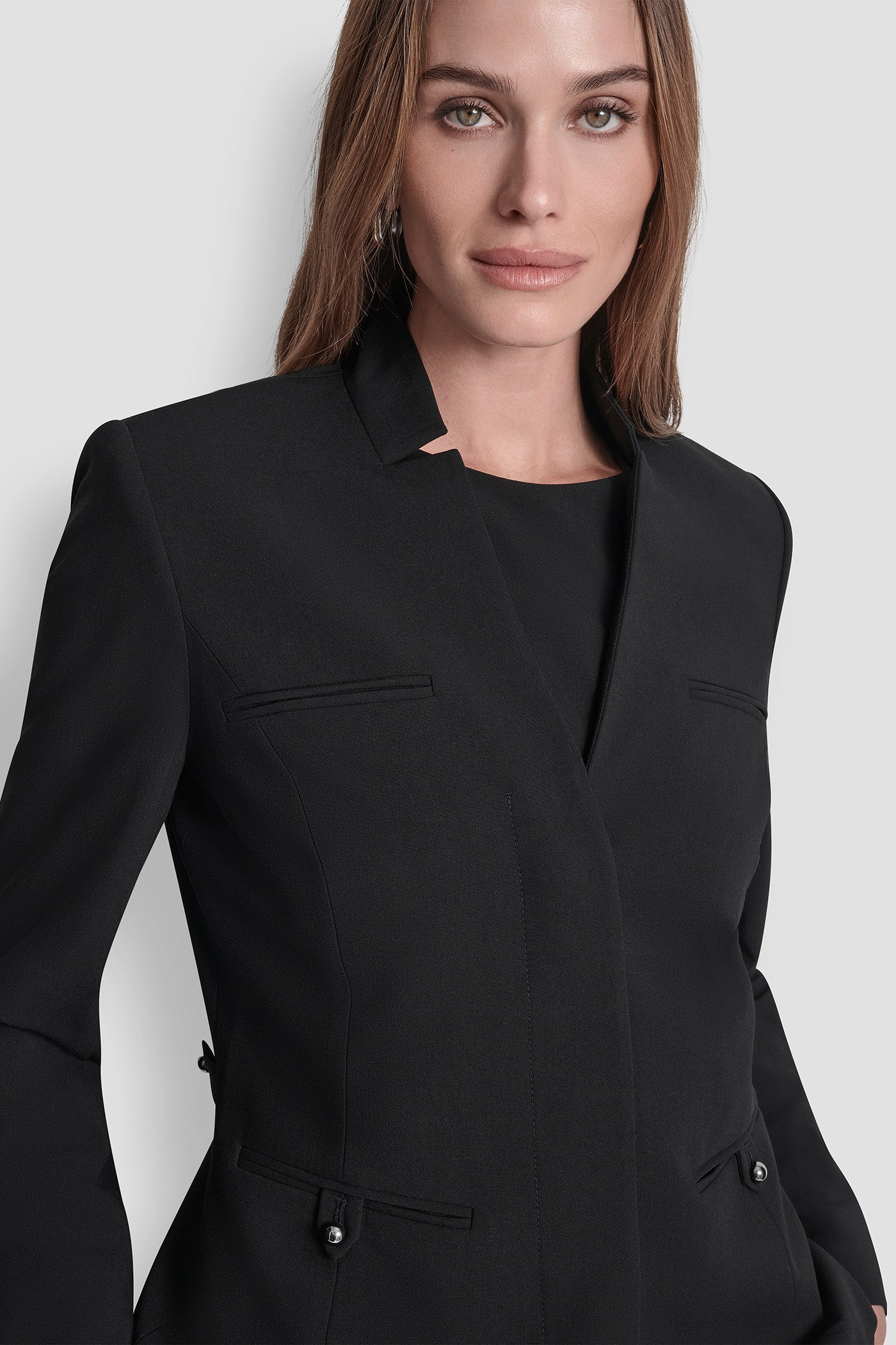 MANDARIN COLLAR JACKET VIEW 5 | Jackets & Blazers