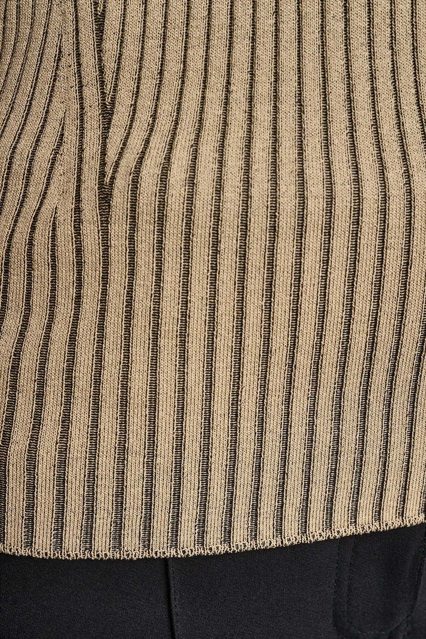 RIB KNIT SWEATER VIEW 6