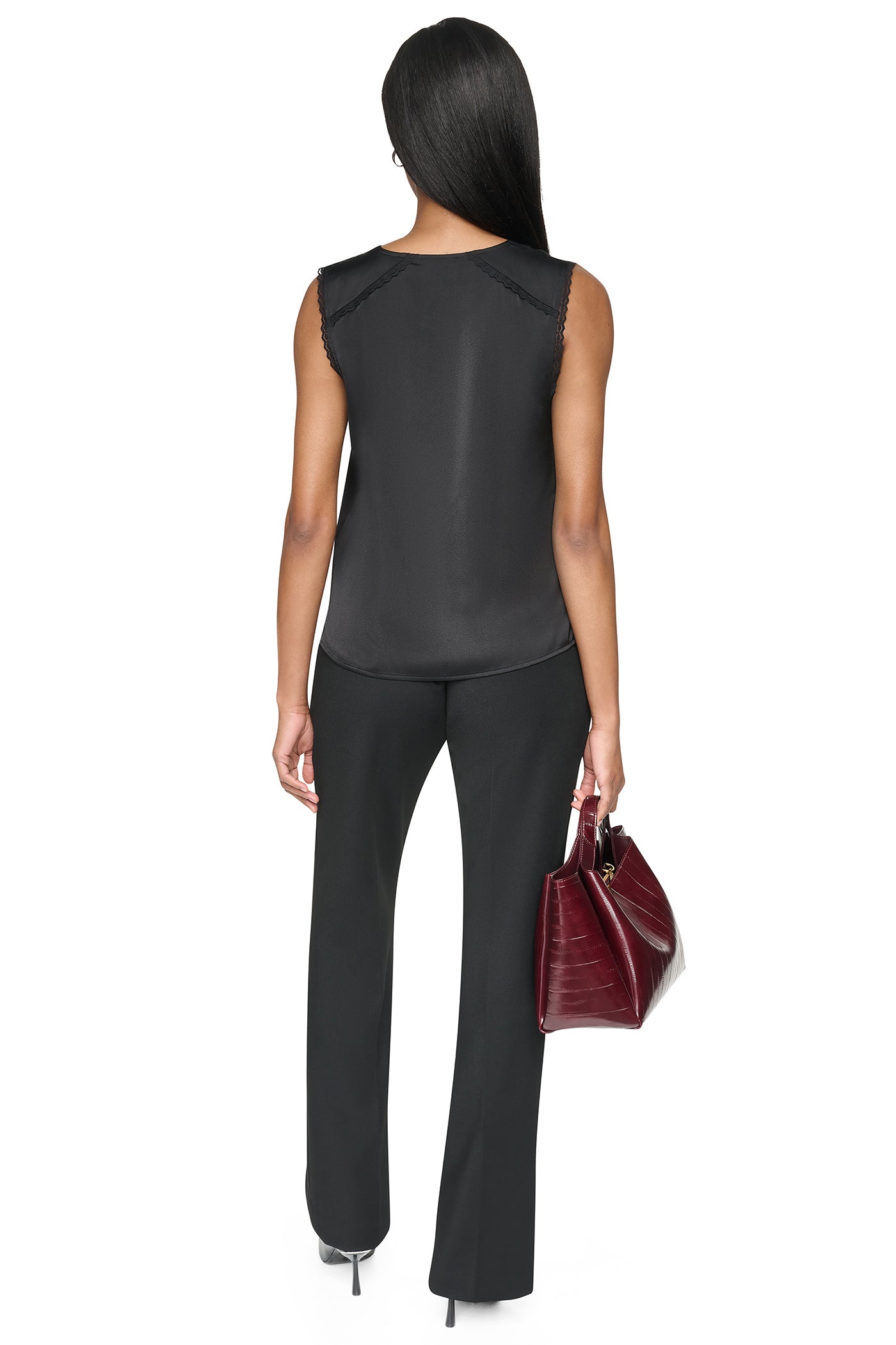 V-NECK BLOUSE VIEW 3