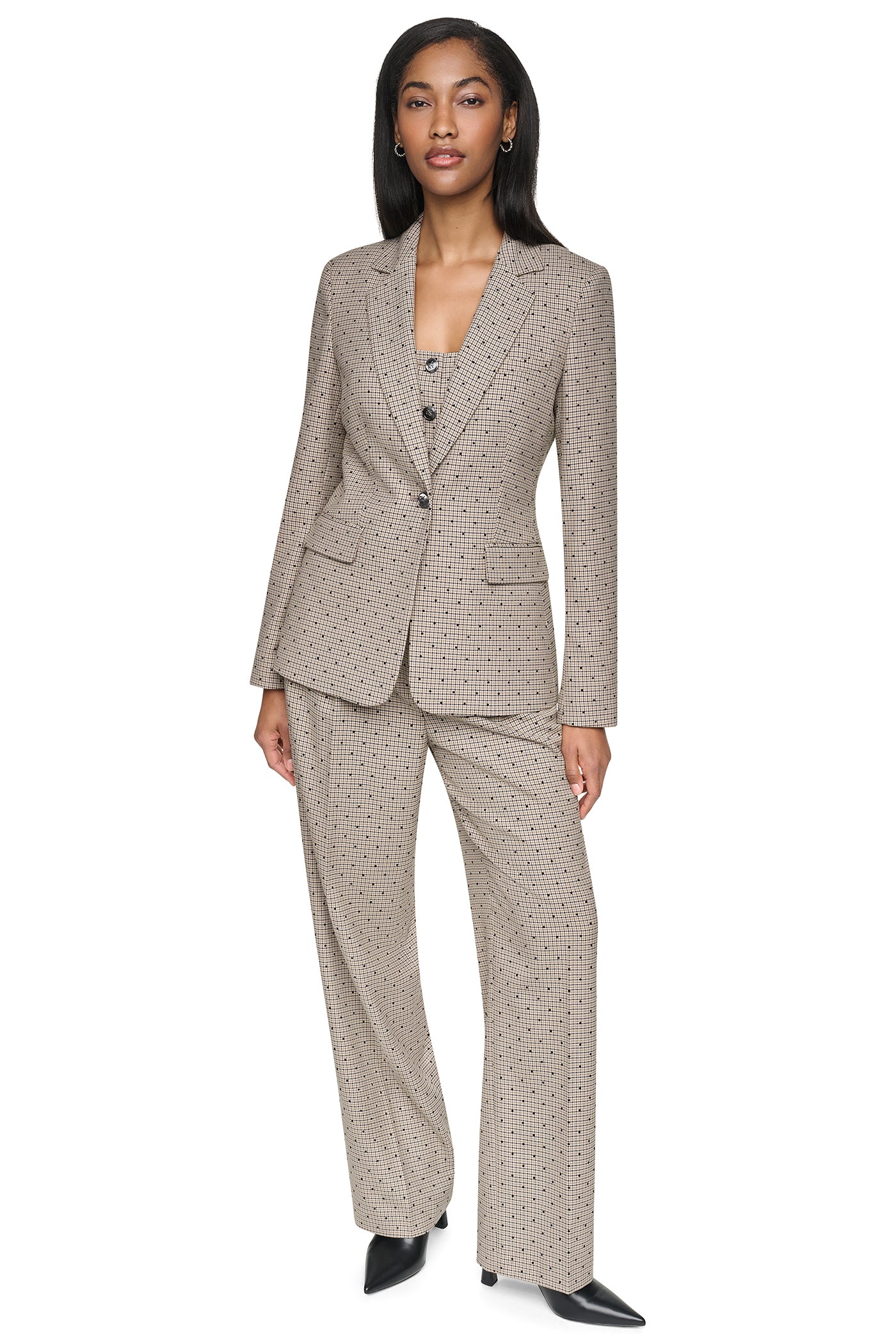 ONE BUTTON COLLAR BLAZER VIEW 5