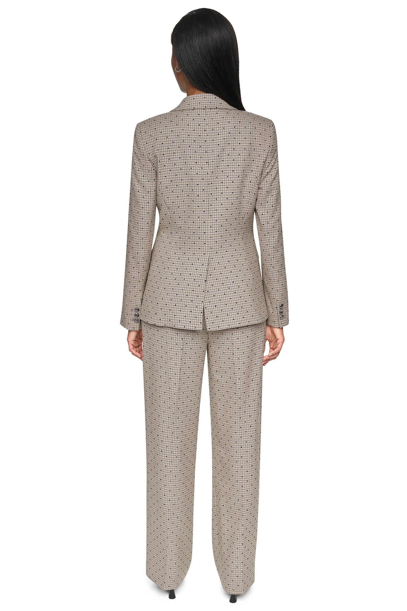 ONE BUTTON COLLAR BLAZER VIEW 2