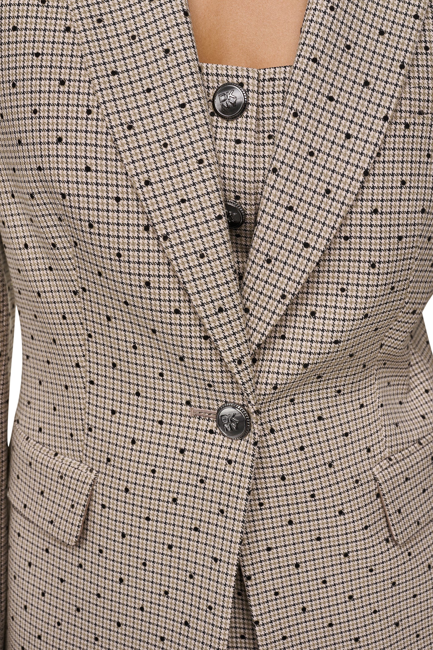 ONE BUTTON COLLAR BLAZER VIEW 11
