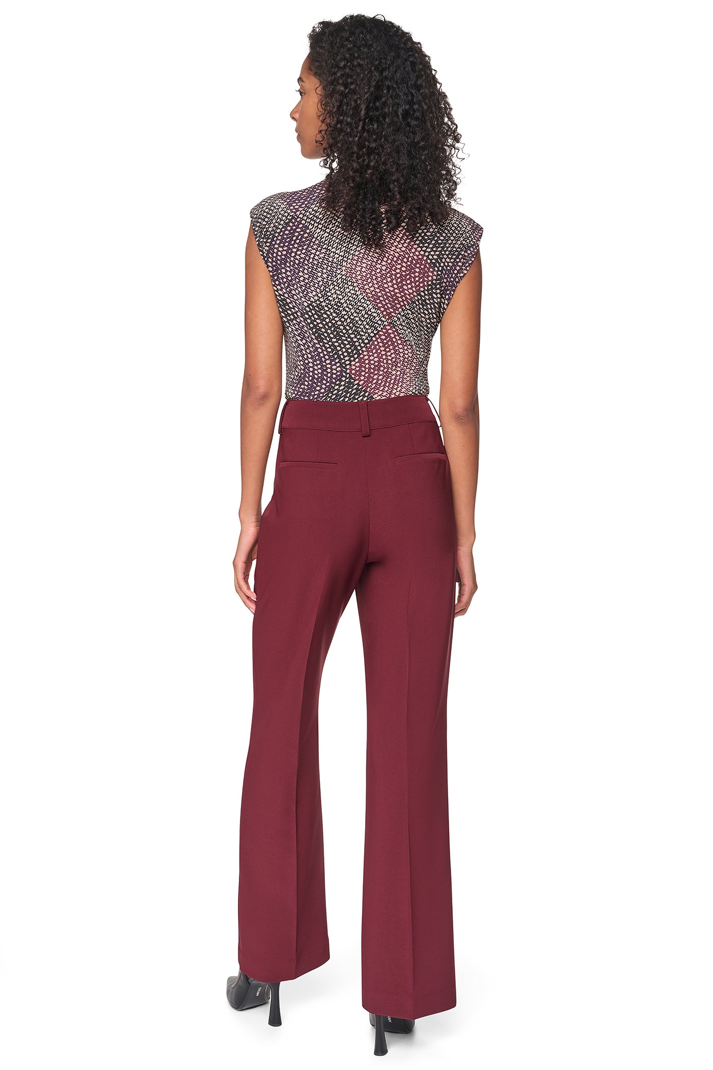 HIGH-RISE WIDE LEG PANT VIEW 5
