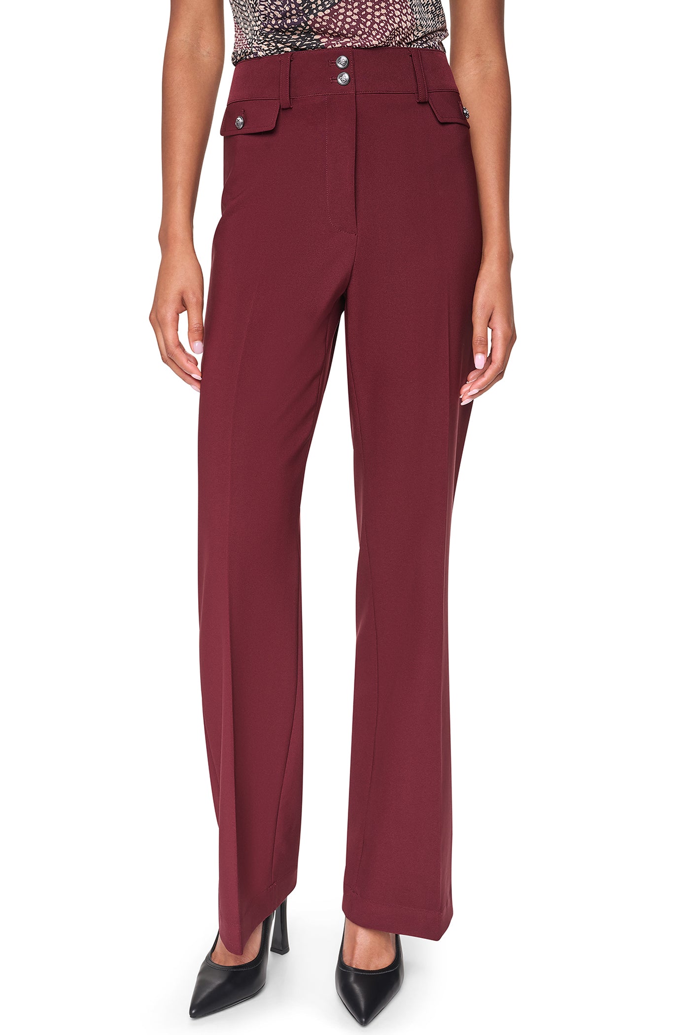 HIGH-RISE WIDE LEG PANT VIEW 1