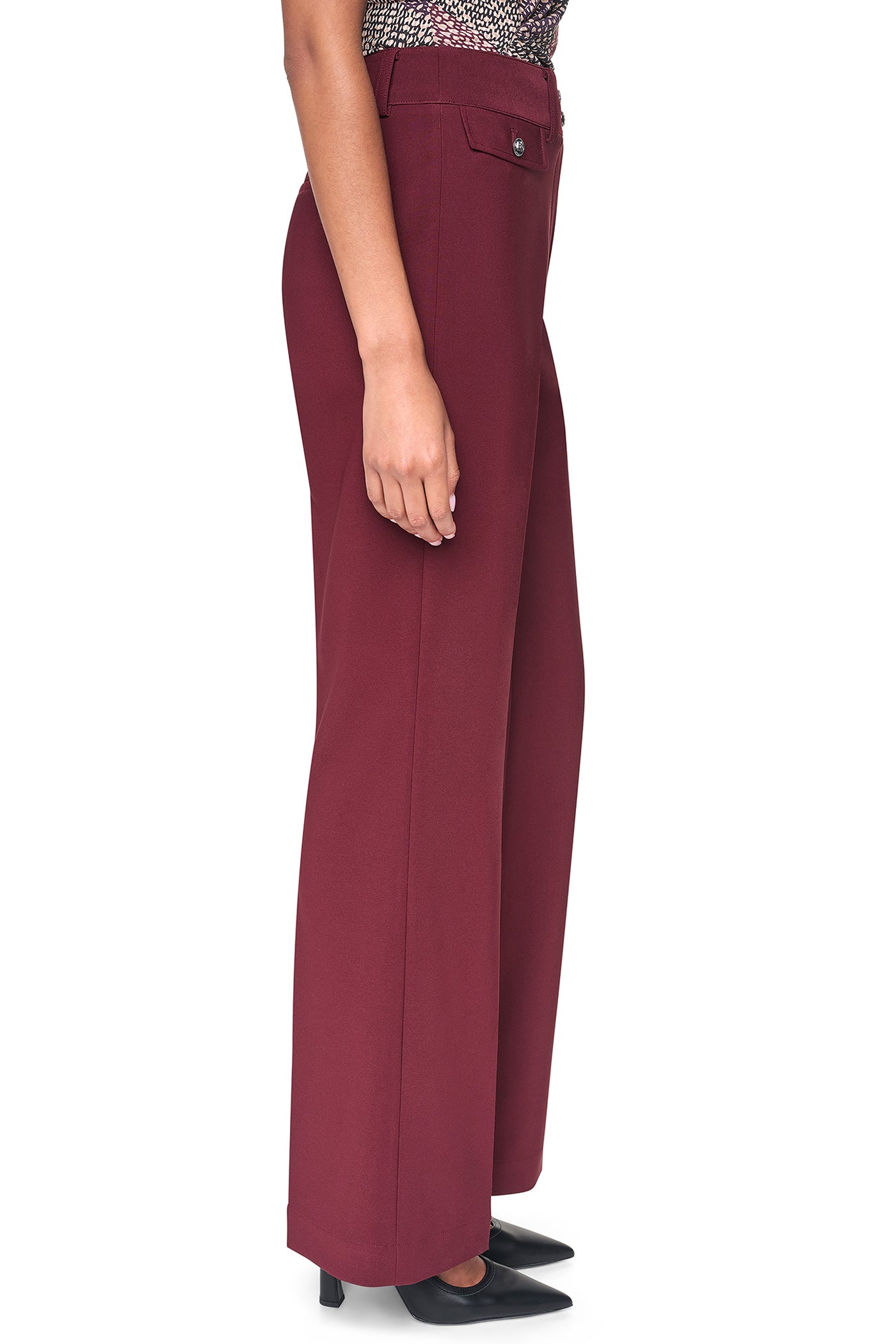 HIGH-RISE WIDE LEG PANT VIEW 2