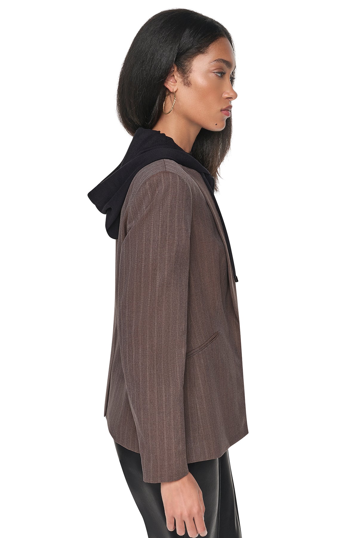 HOODED BLAZER VIEW 2