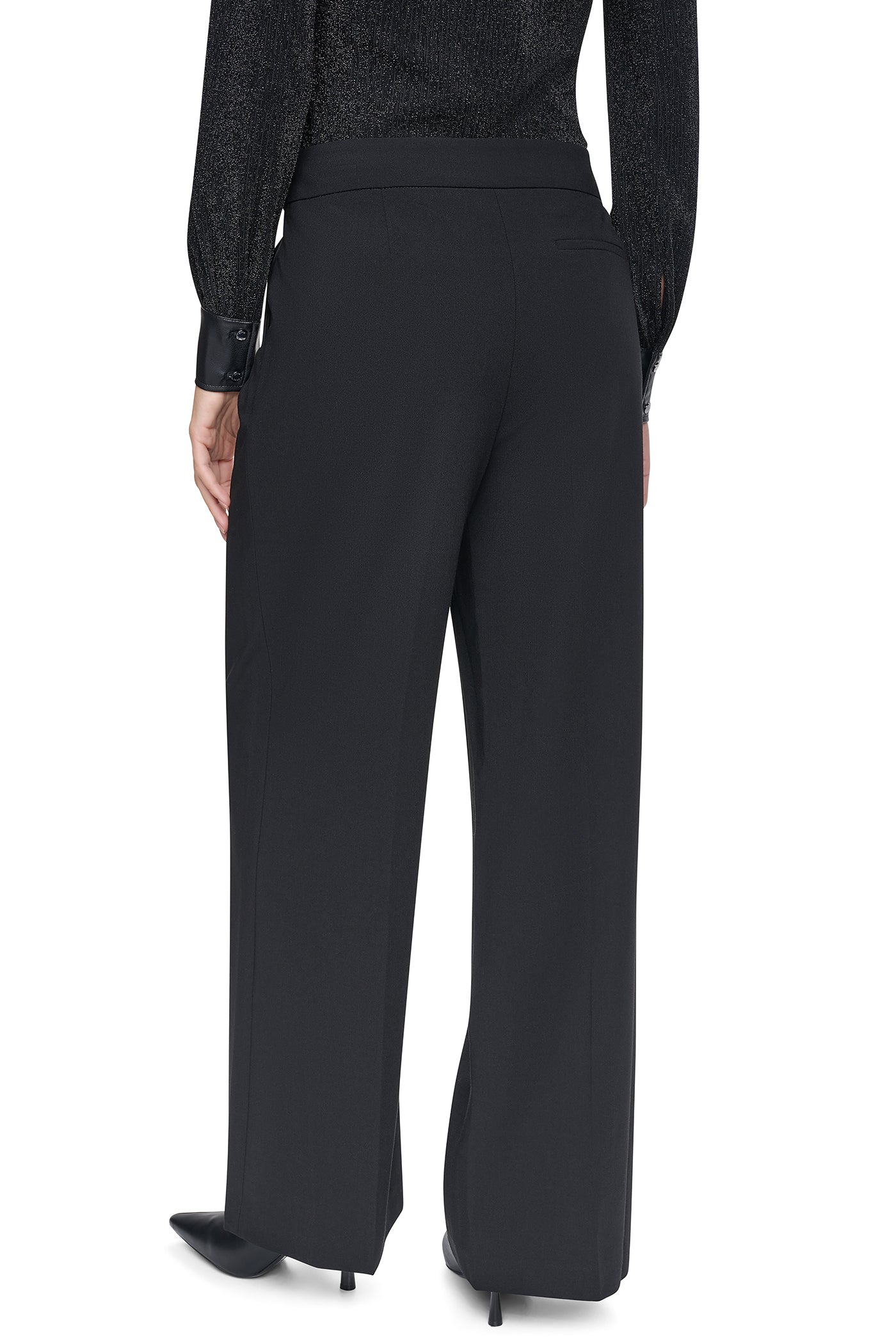 BELTED WIDE LEG TROUSER VIEW 2