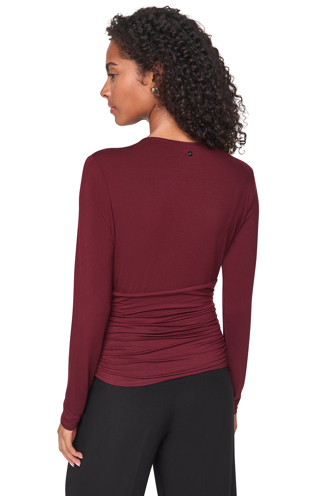 V-NECK BLOUSE VIEW 3