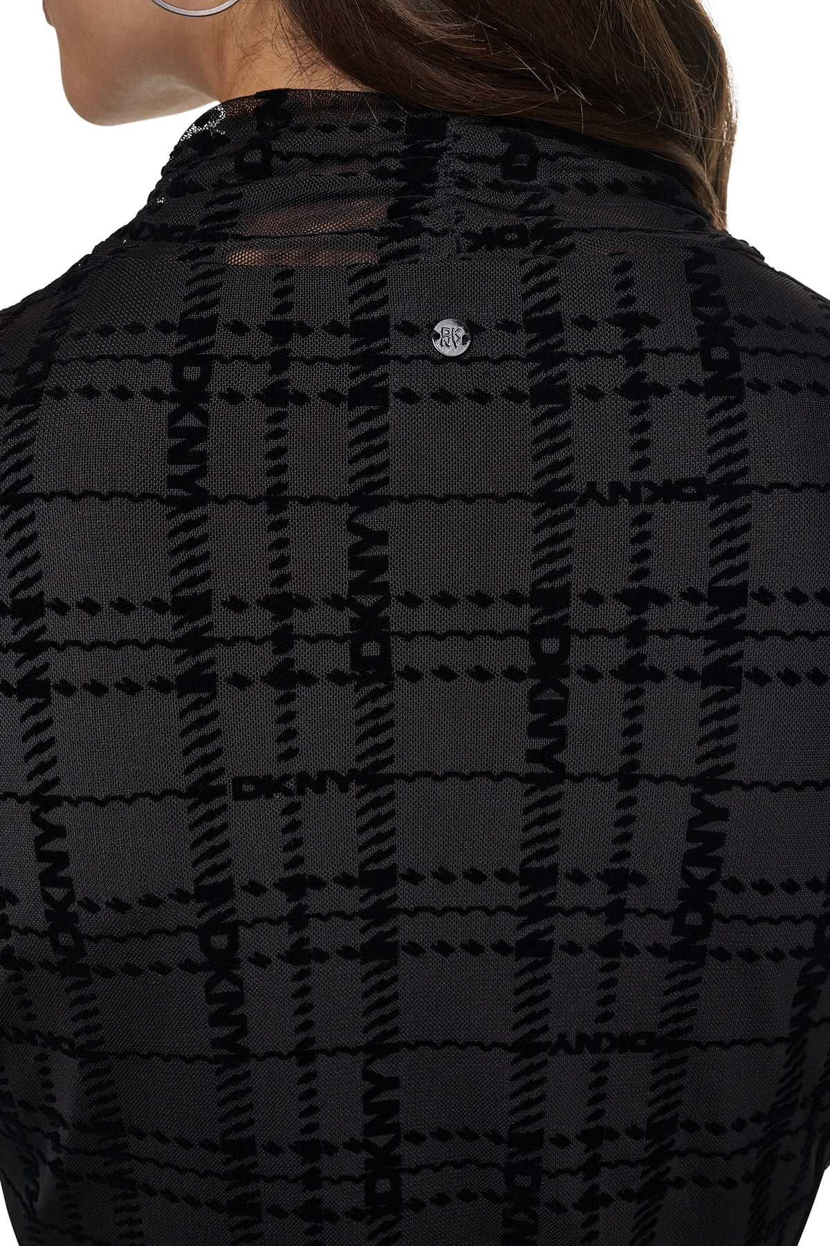 MOCK NECK KNIT TOP VIEW 2