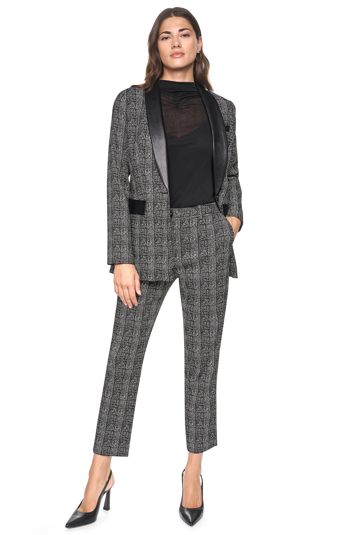 ONE BUTTON BLAZER VIEW 2