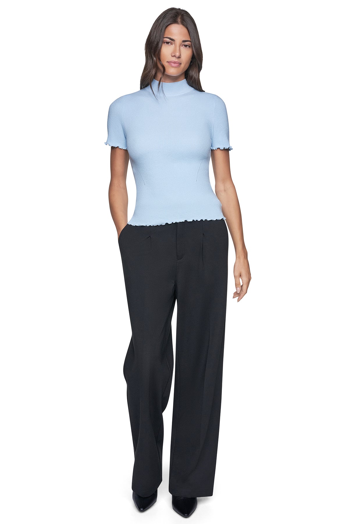 MOCK NECK SWEATER VIEW 2