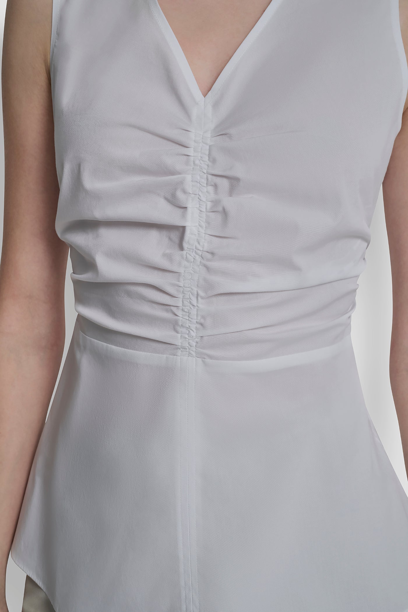 FRONT RUCHED SLEEVELESS TOP VIEW 6 | Spring 2026
