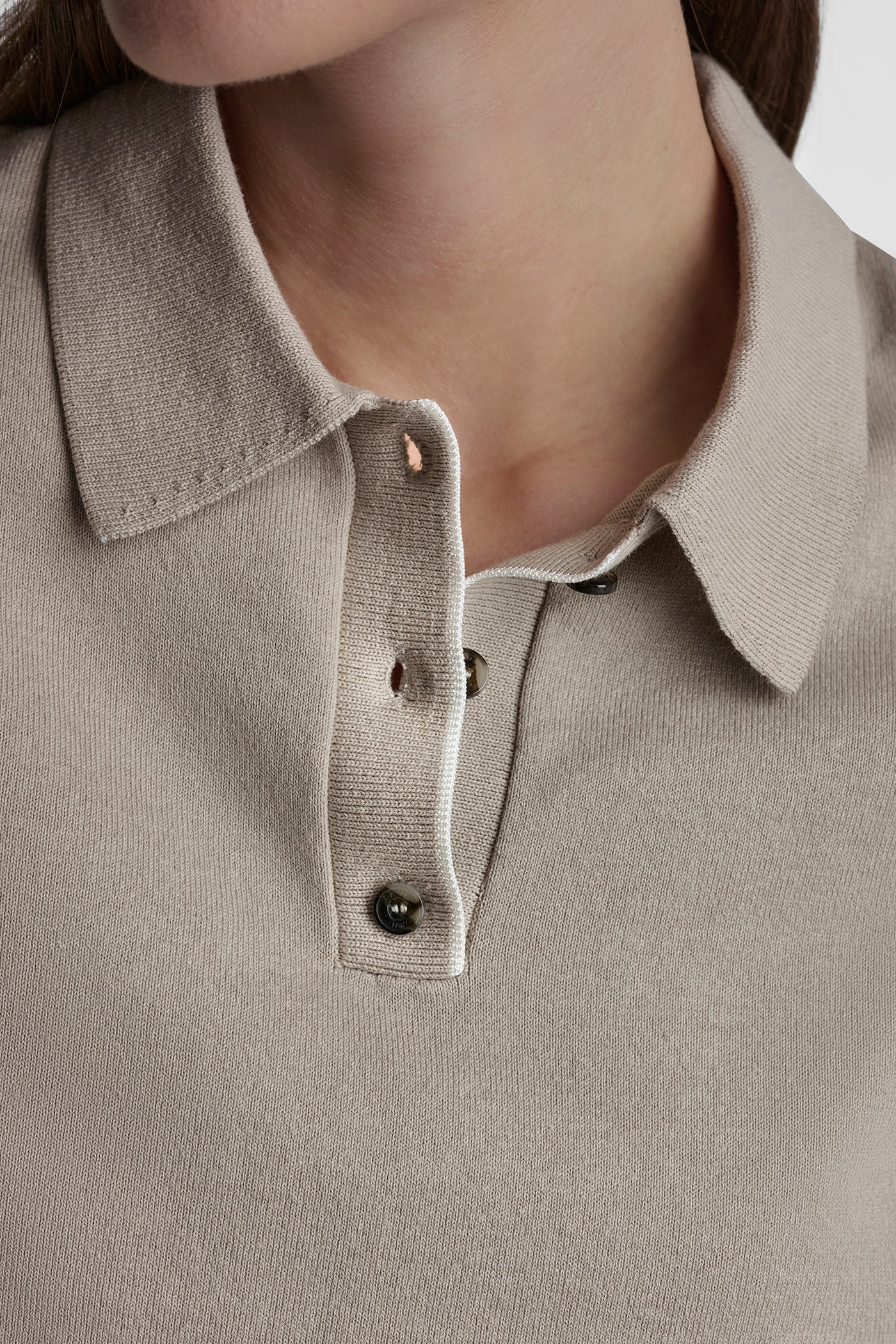 COLOR BLOCK POLO SWEATER VIEW 5 | WOMEN'S SWEATERS & TOPS