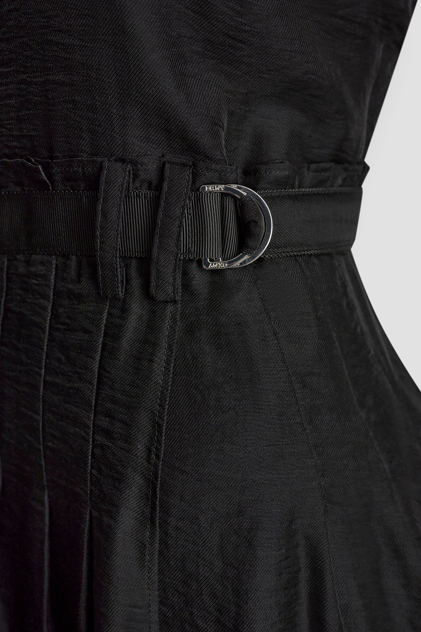 BELTED PLEATED MIDI DRESS VIEW 6 | New Arrivals