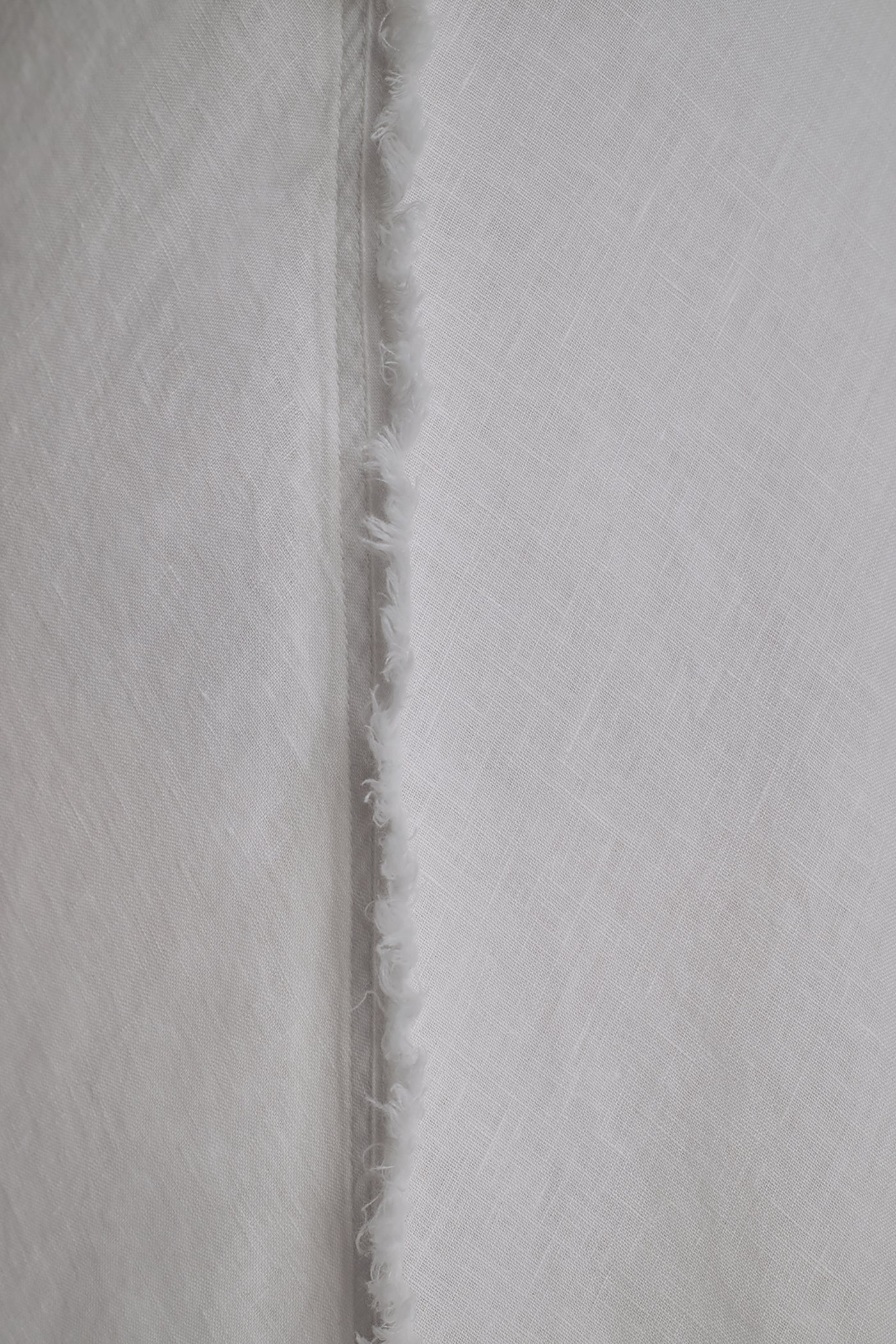 FRAYED LINEN MAXI DRESS VIEW 6 | Clothing