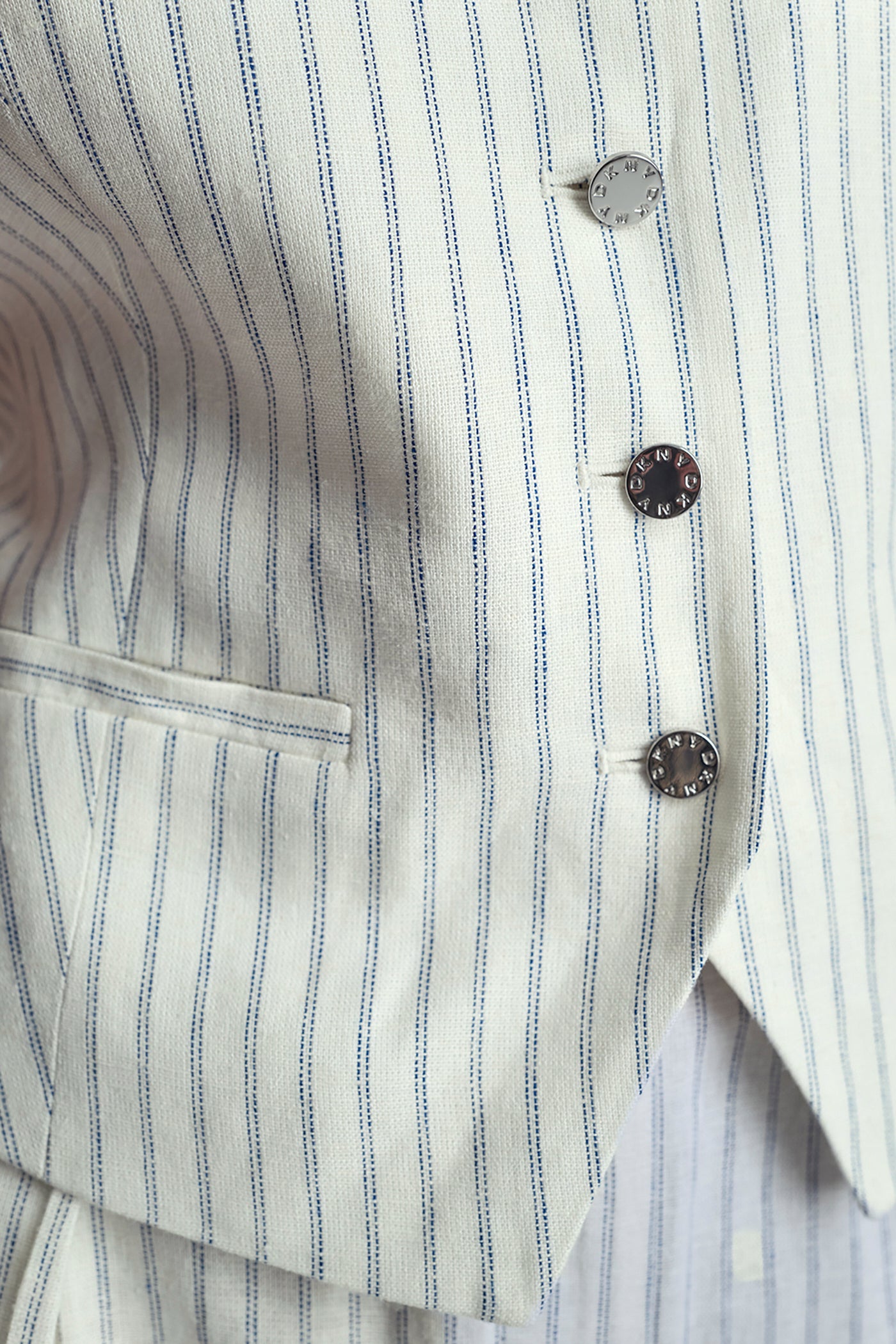 LINEN-BLEND STRIPED VEST VIEW 5 | WOMEN'S SWEATERS & TOPS