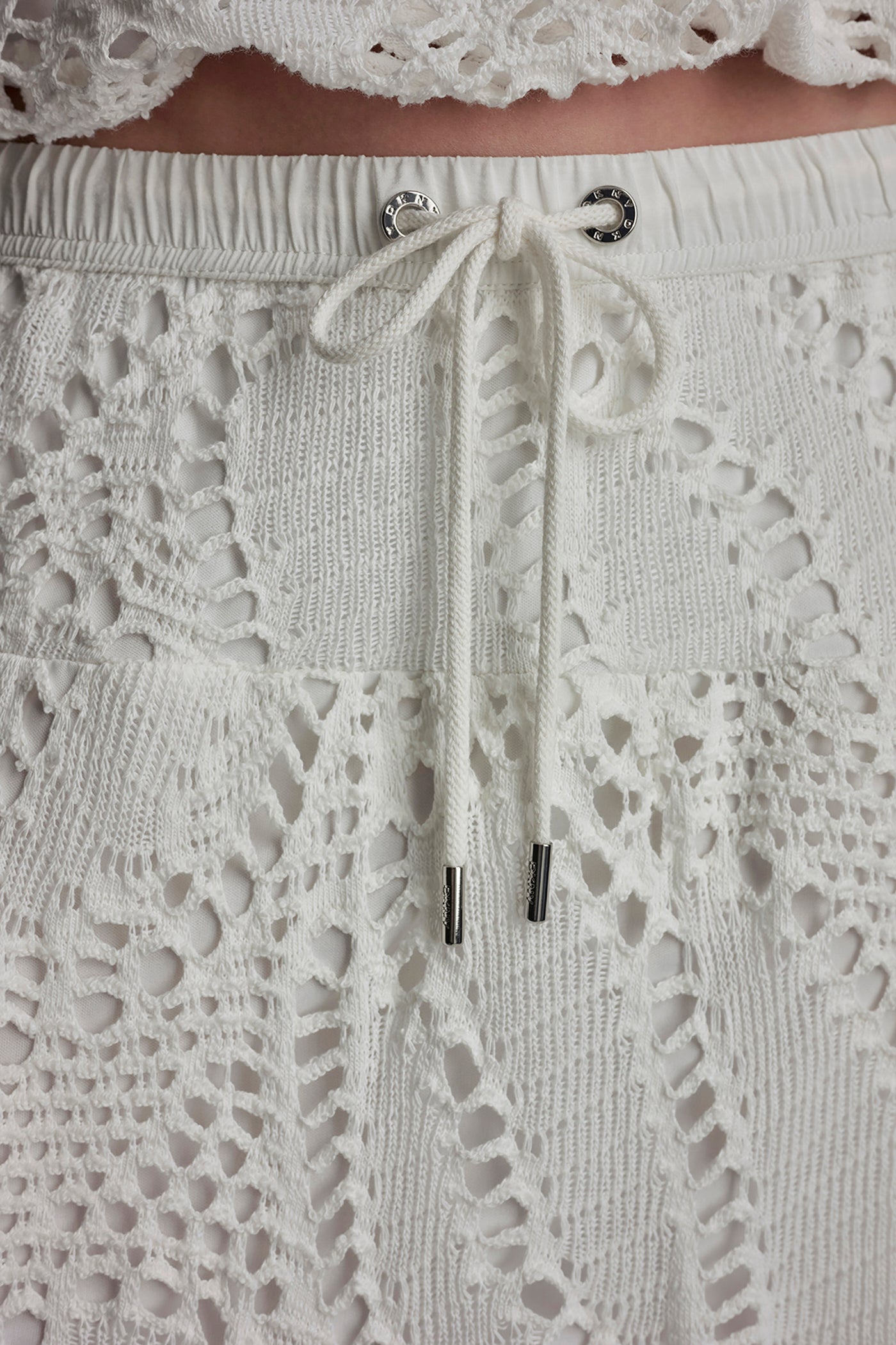 CROCHET LEAF MIDI SKIRT VIEW 5 | New Arrivals