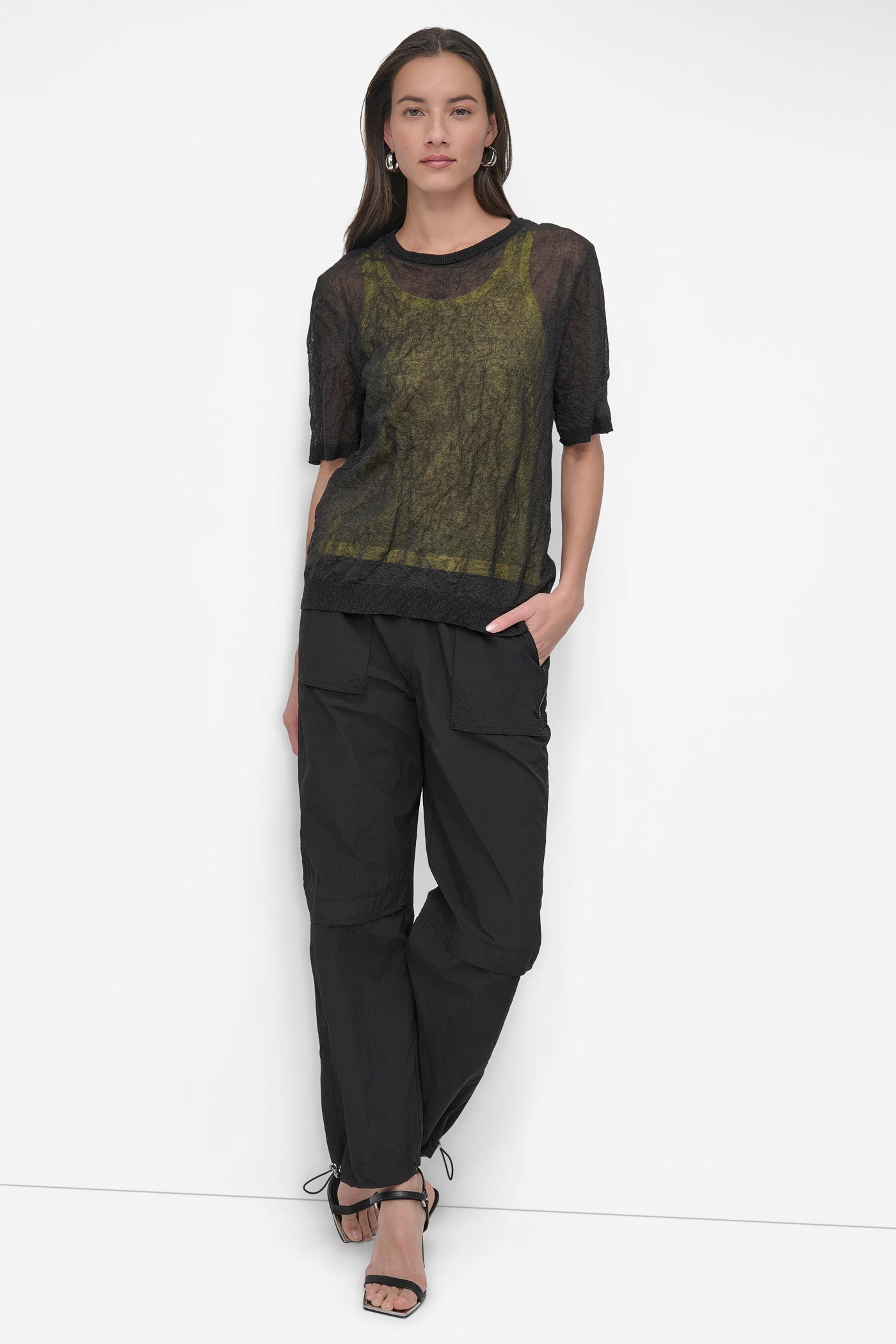 DOUBLE LAYER TANK TEE VIEW 6 | SALE TOPS AND SWEATERS