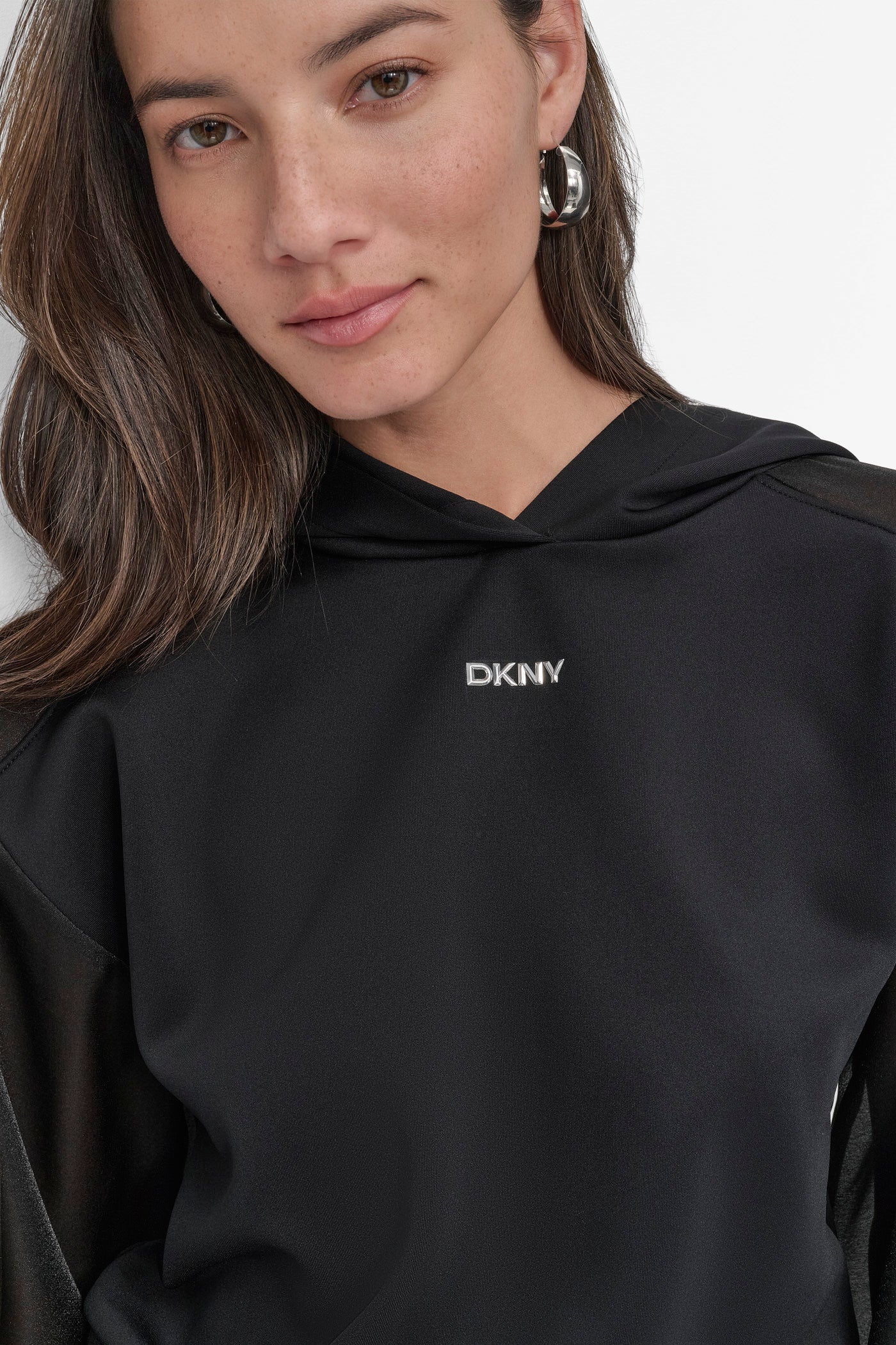 CROP LOGO HOODIE VIEW 4 | Sweatshirts & Joggers