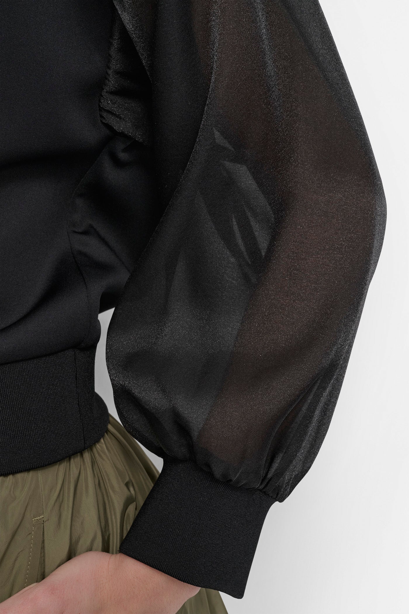 CROP LOGO HOODIE VIEW 5 | Sweatshirts & Joggers