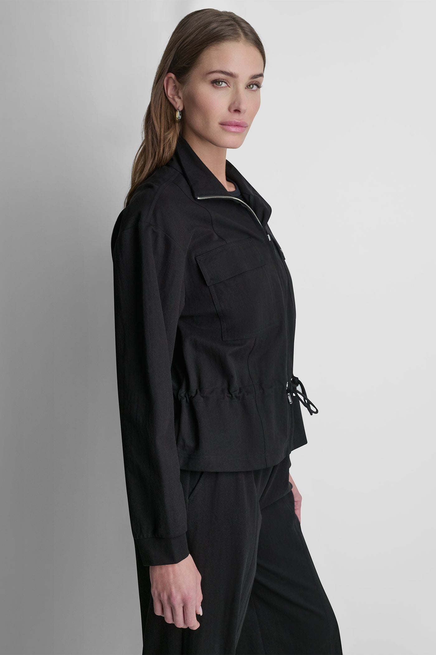 PIQUÉ TECH JACKET VIEW 3 | Clothing