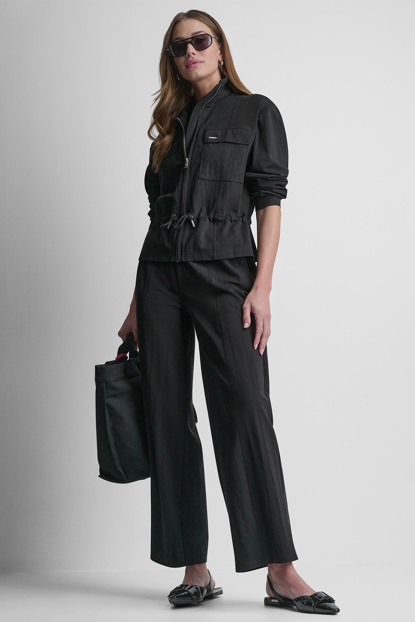 MID-RISE PULL-ON PANT VIEW 7 | Clothing