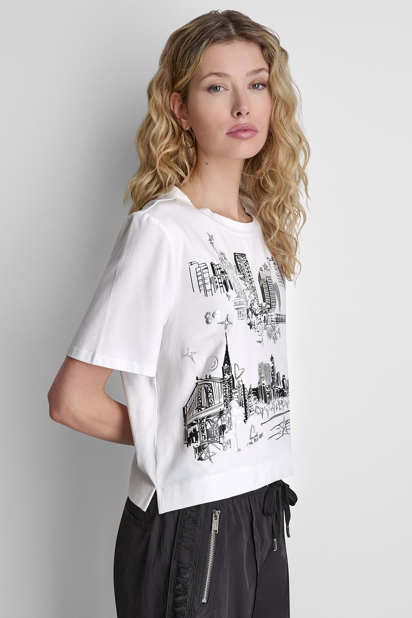 NEW YORK TOILE GRAPHIC TEE VIEW 4 | Clothing