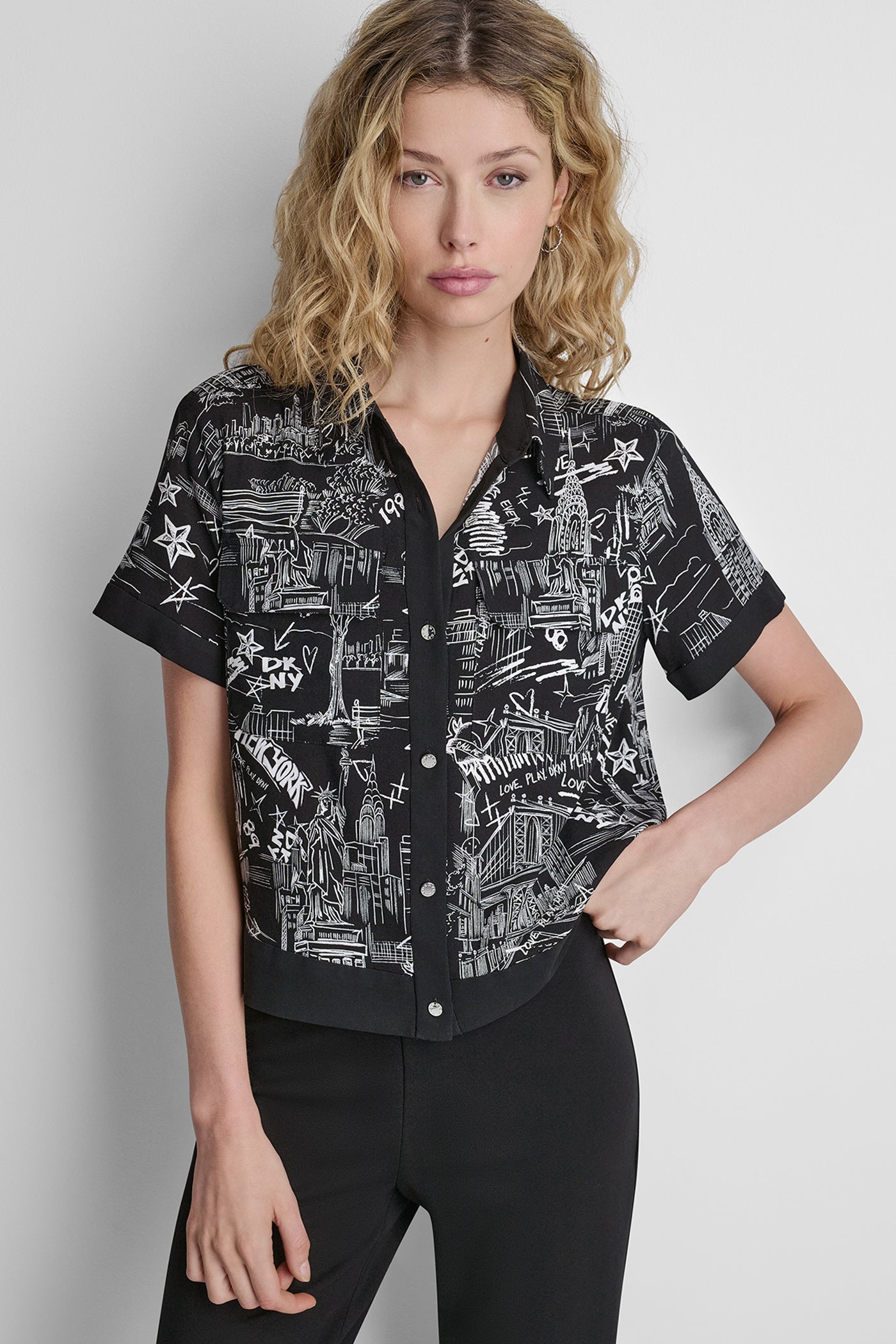 PRINTED CAMP SHIRT VIEW 5 | New Arrivals