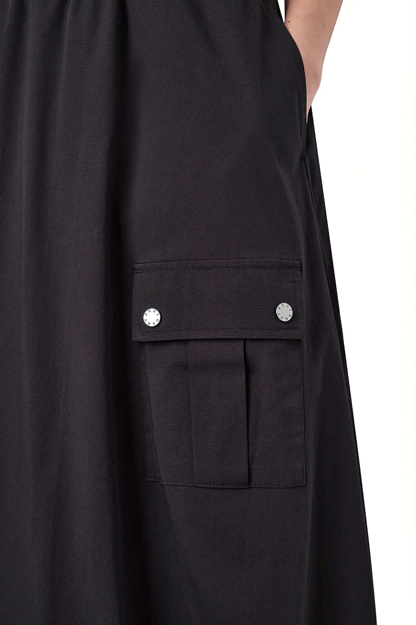 CARGO POCKET BUBBLE MIDI SKIRT VIEW 5 | New Arrivals
