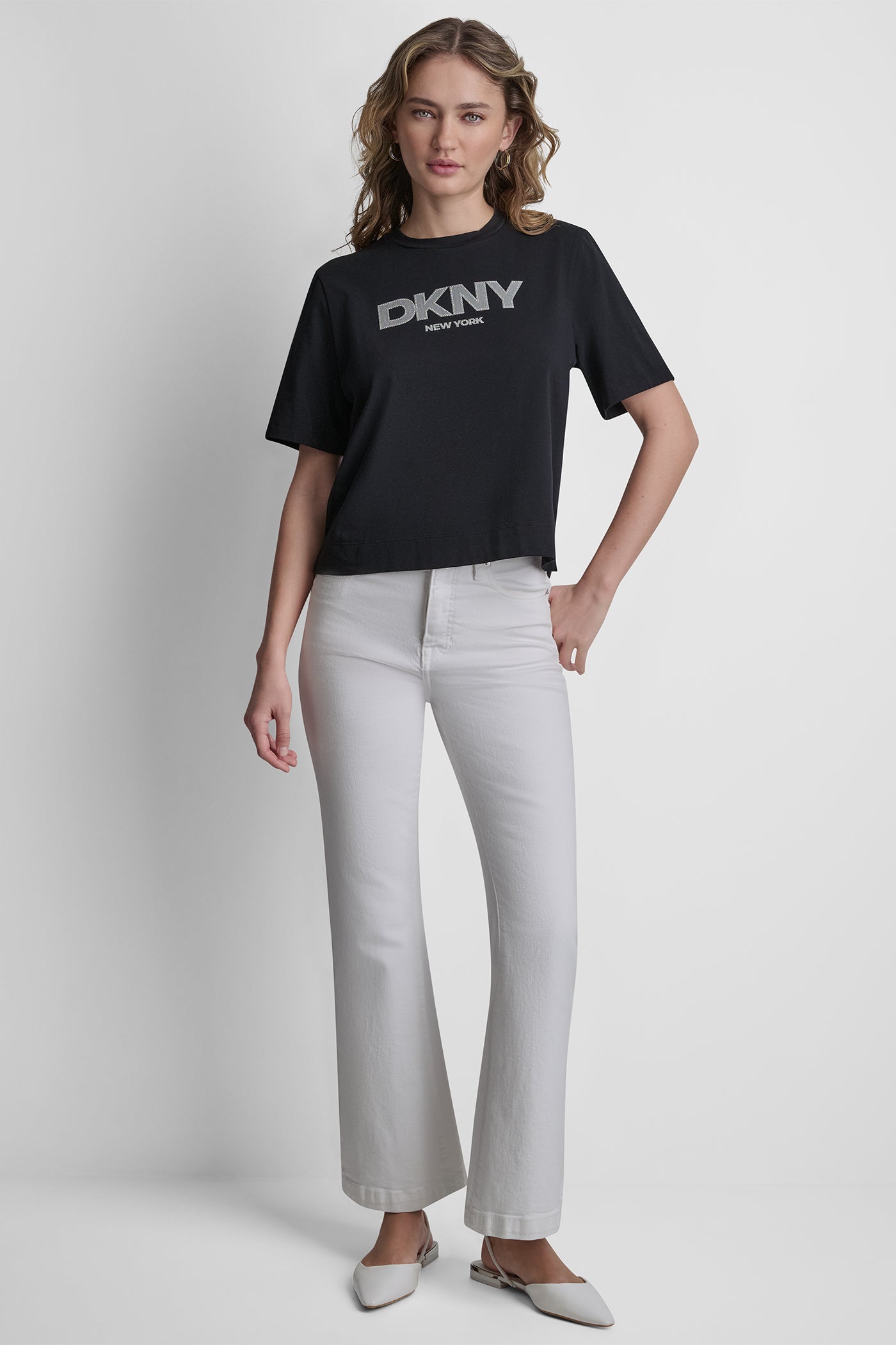 CRYSTAL BORDER LOGO GRAPHIC TEE VIEW 5 | All Products