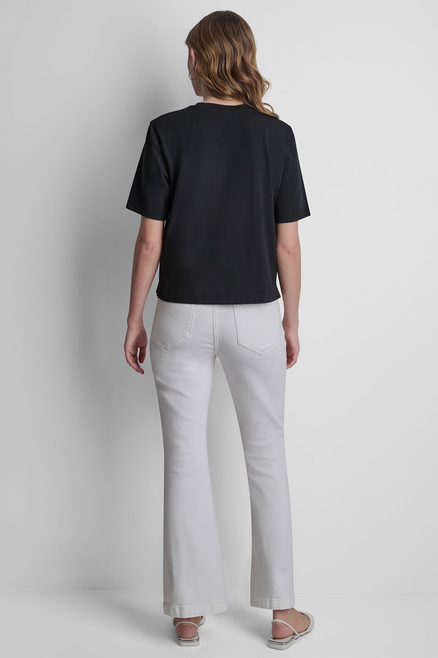 CRYSTAL BORDER LOGO GRAPHIC TEE VIEW 6 | All Products