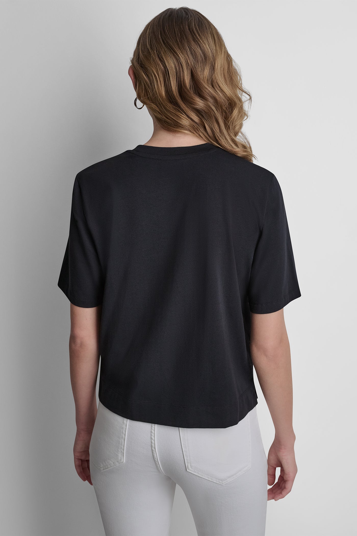 CRYSTAL BORDER LOGO GRAPHIC TEE VIEW 3 | All Products