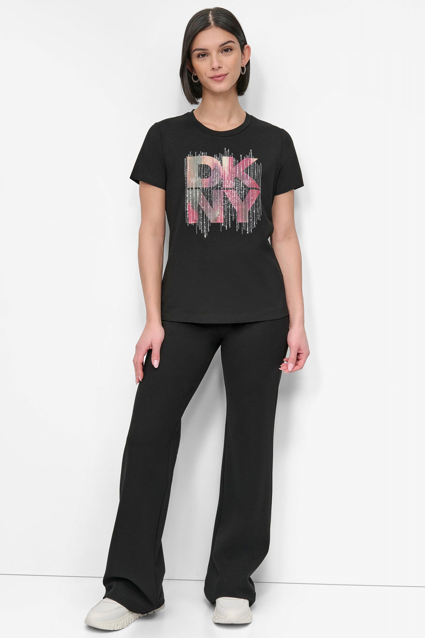 SHORT SLEEVE PRINTED STACK LOGO TEE VIEW 5 | All Products