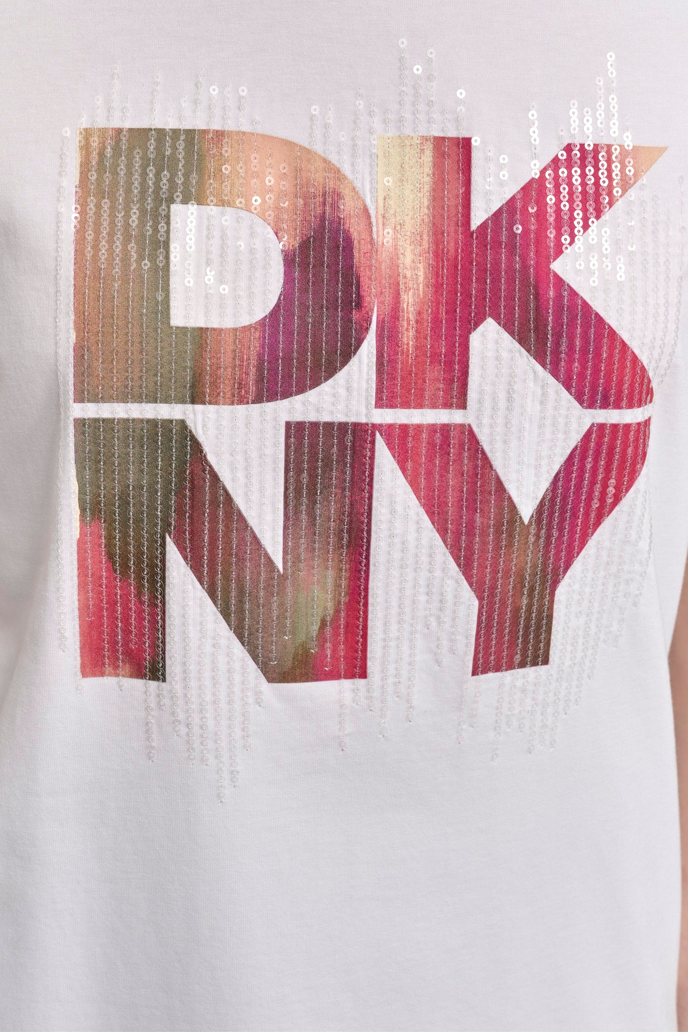 SHORT SLEEVE PRINTED STACK LOGO TEE VIEW 4 | Clothing